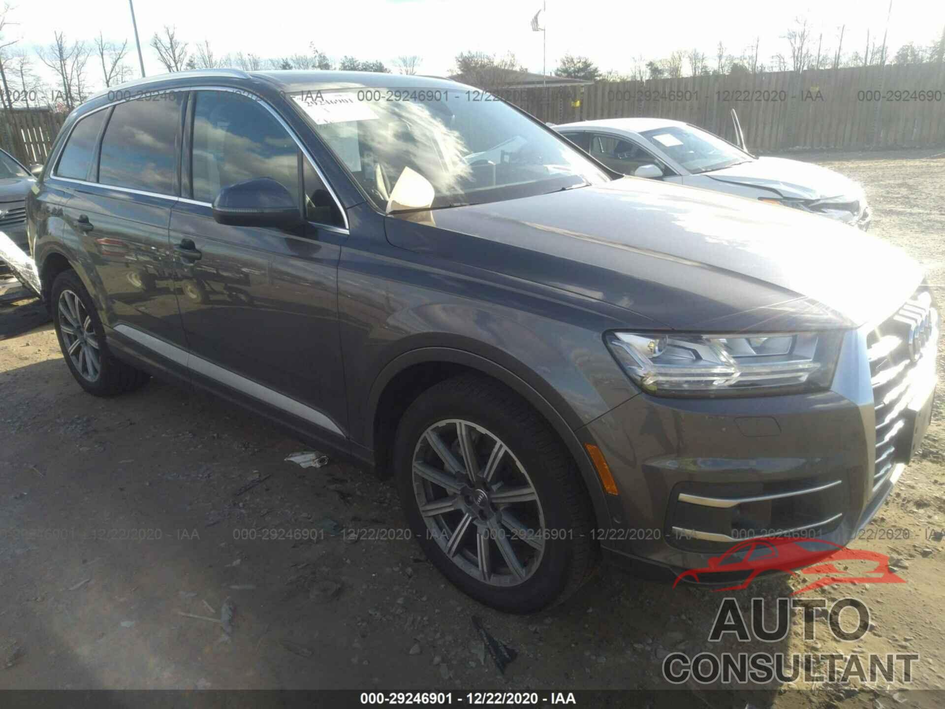 AUDI Q7 2019 - WA1LAAF78KD031989