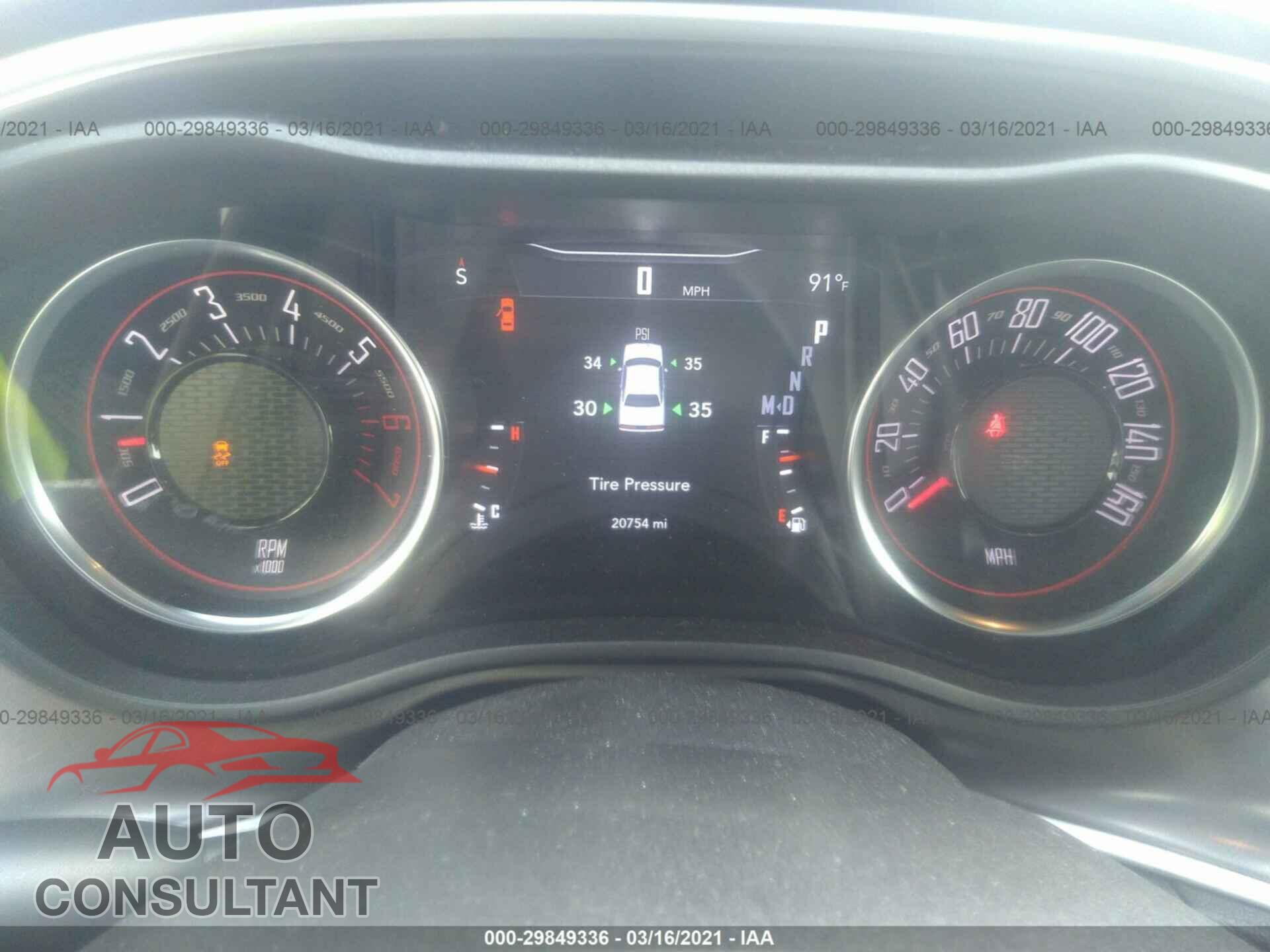 DODGE CHALLENGER 2020 - 2C3CDZBT9LH125211