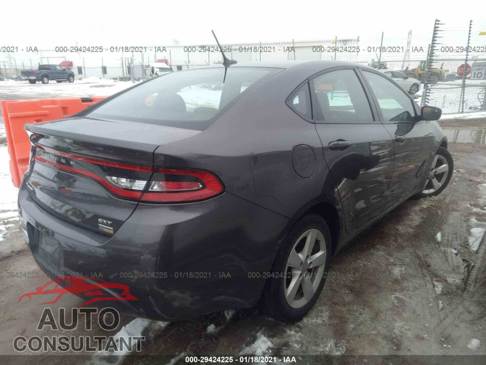 DODGE DART 2016 - 1C3CDFBA7GD623195