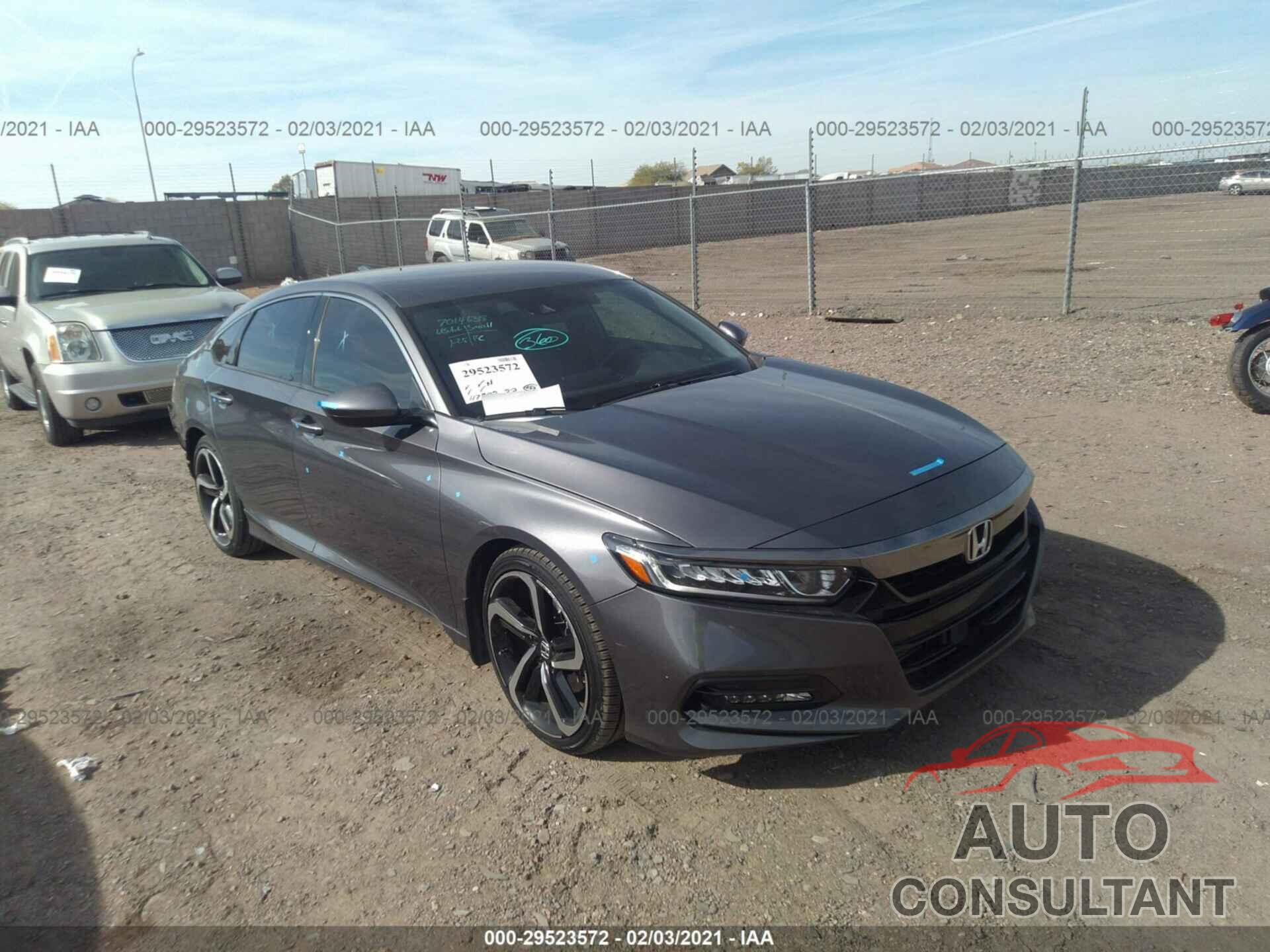 HONDA ACCORD SEDAN 2018 - 1HGCV1F39JA150207