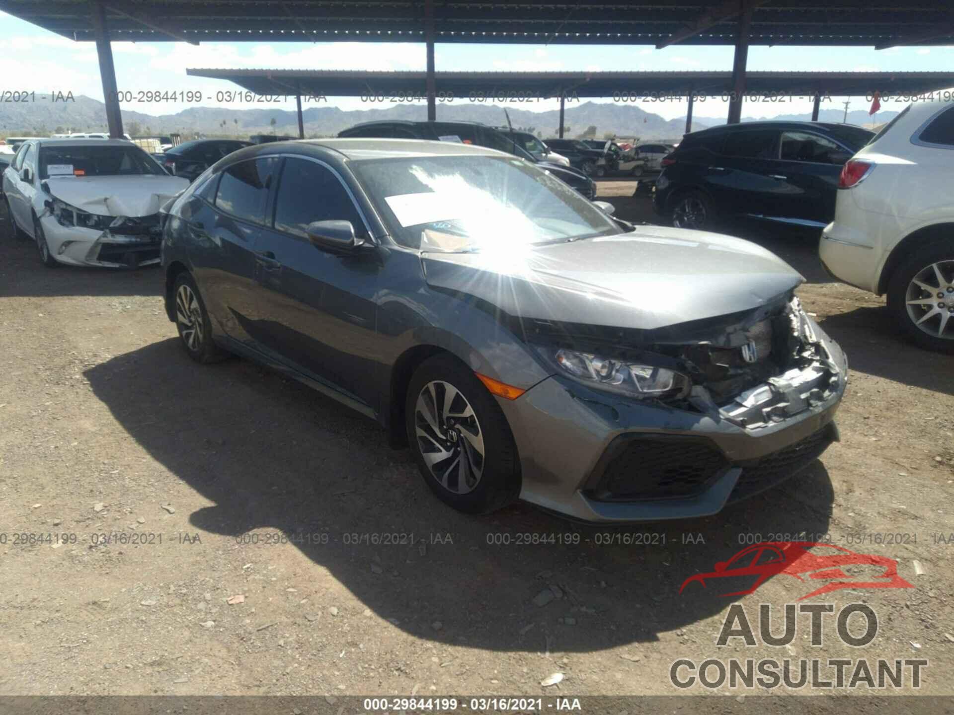 HONDA CIVIC HATCHBACK 2018 - SHHFK7H23JU230507