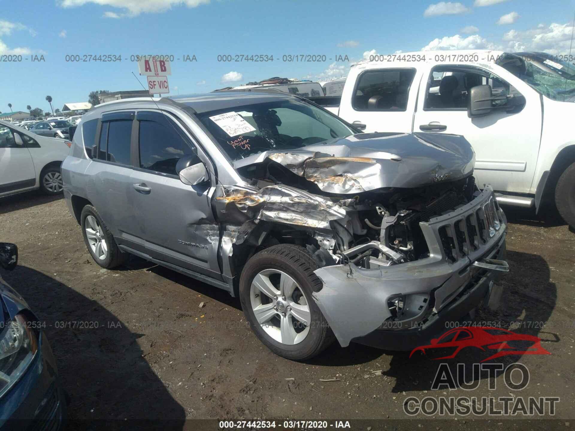 Jeep Compass 2016 - 1C4NJDBB8GD778221