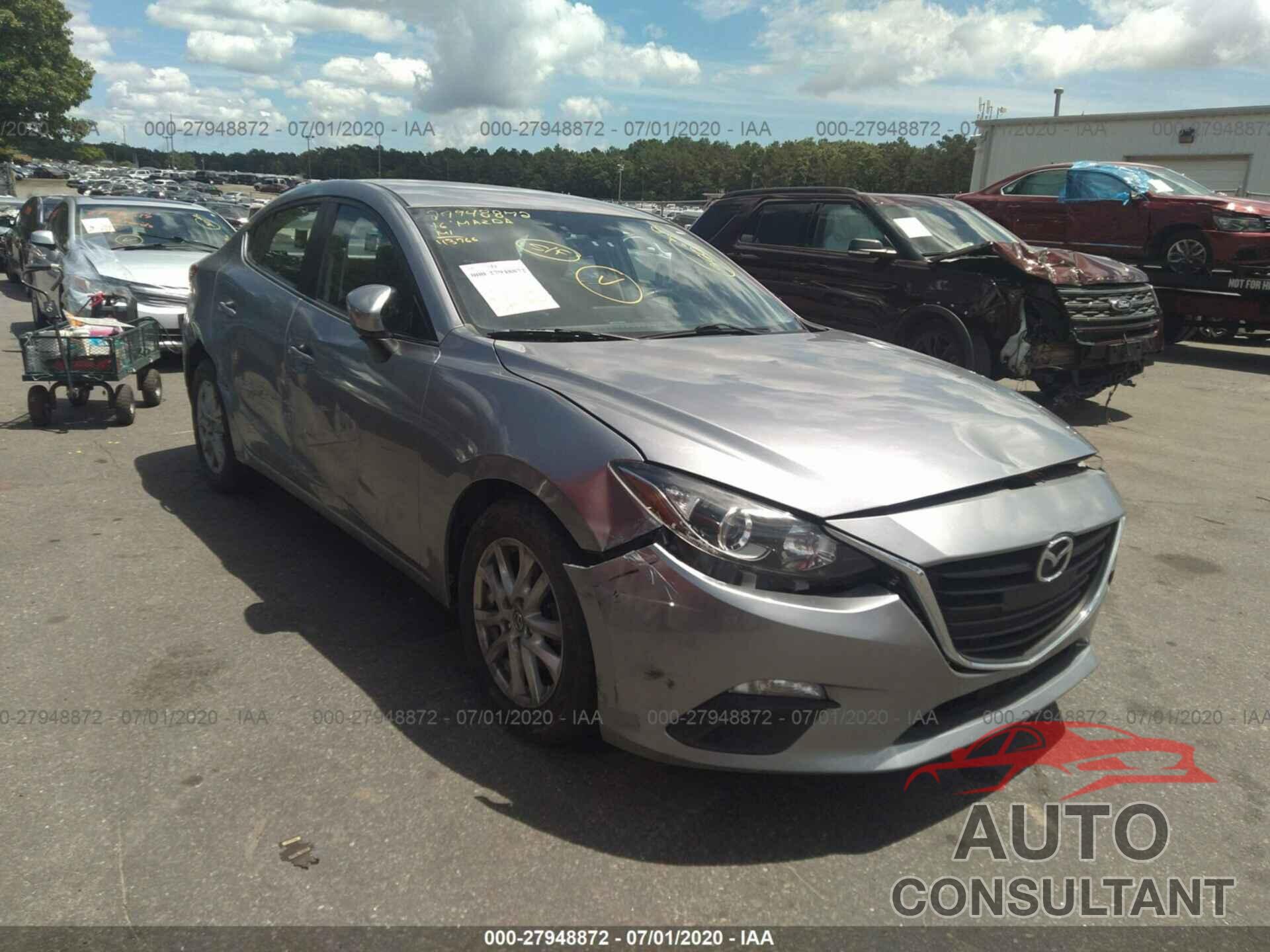 Mazda 3 2016 - JM1BM1U76G1327341