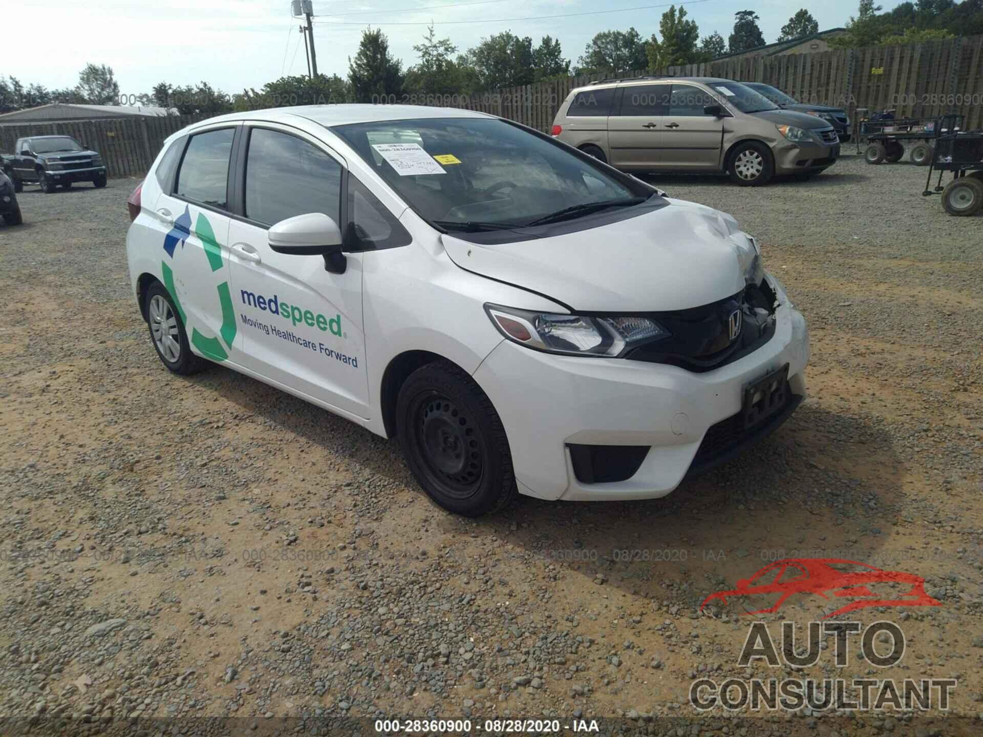 HONDA FIT 2016 - JHMGK5H57GX040971