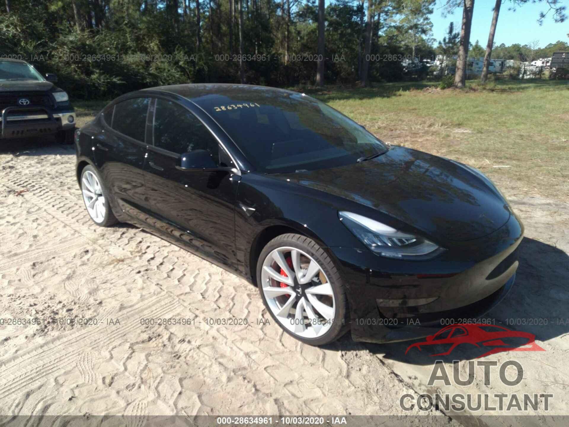 TESLA MODEL 3 2018 - 5YJ3E1EB4JF188121