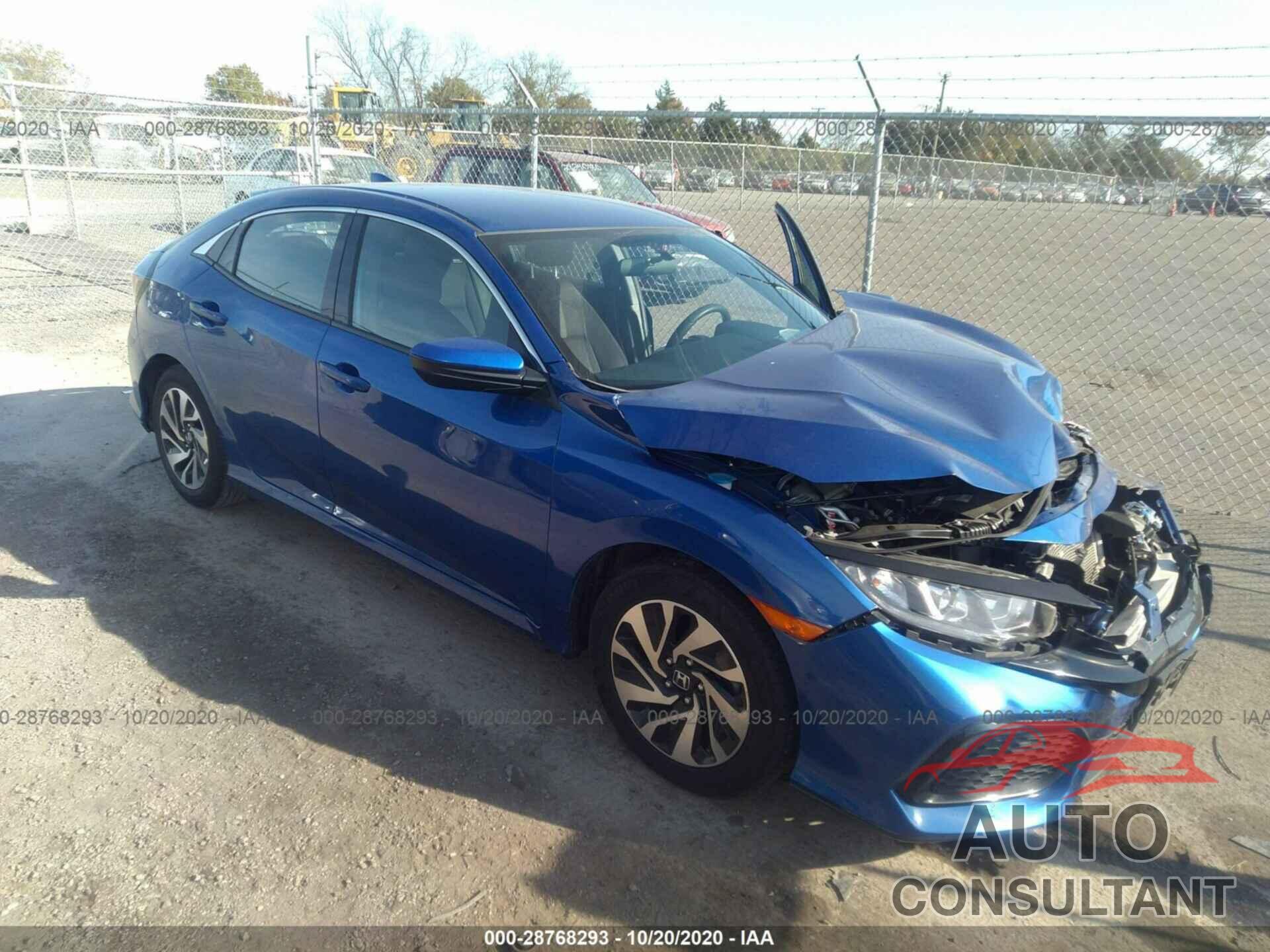 HONDA CIVIC HATCHBACK 2017 - SHHFK7H20HU418816