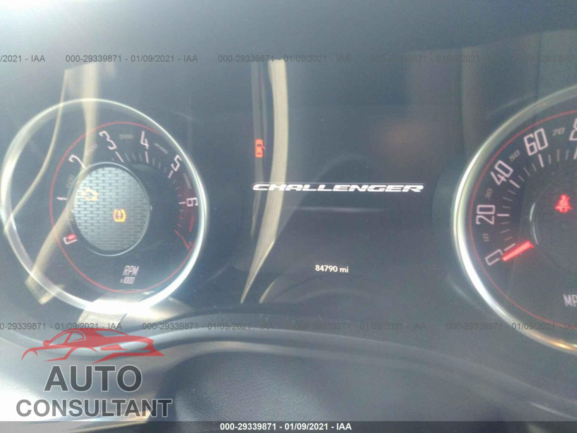 DODGE CHALLENGER 2016 - 2C3CDZAG7GH331119