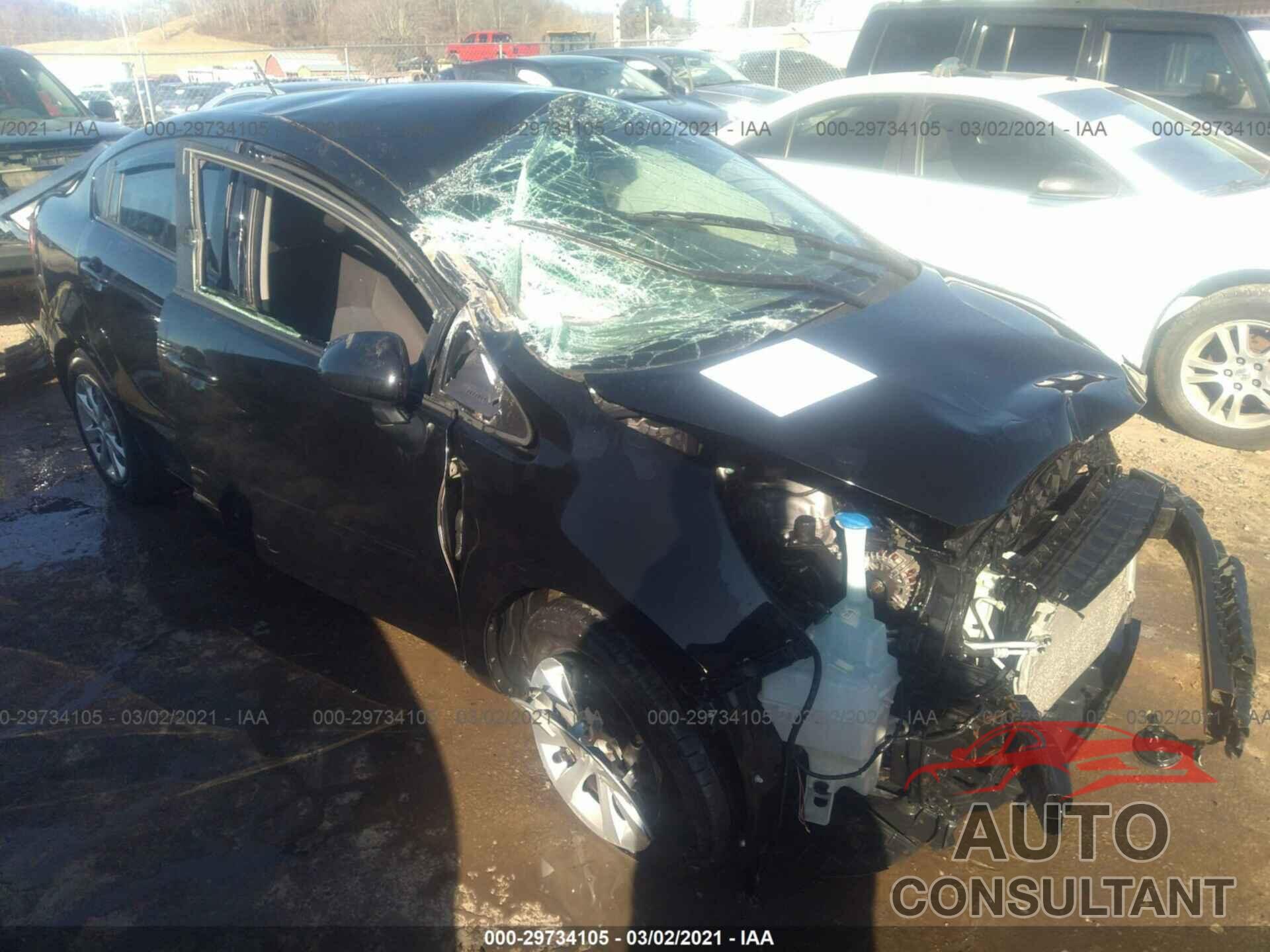 KIA RIO 2017 - KNADM4A31H6037652
