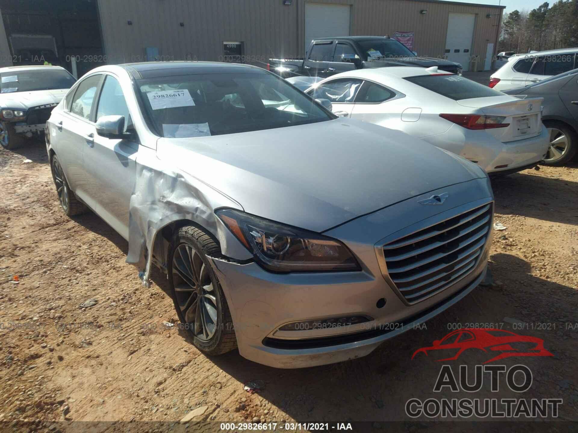 HYUNDAI GENESIS 2016 - KMHGN4JE8GU139258