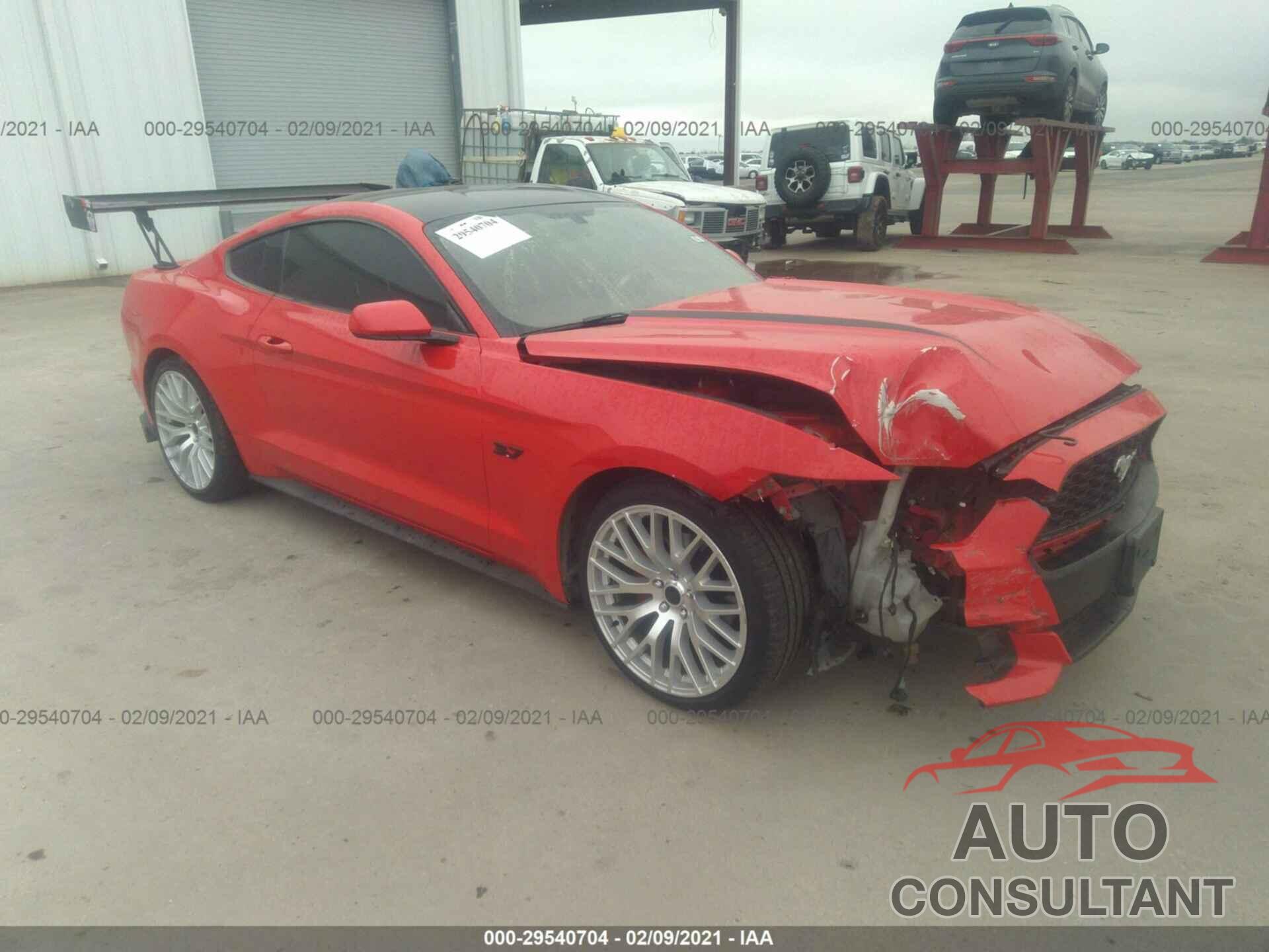 FORD MUSTANG 2016 - 1FA6P8AM5G5295041
