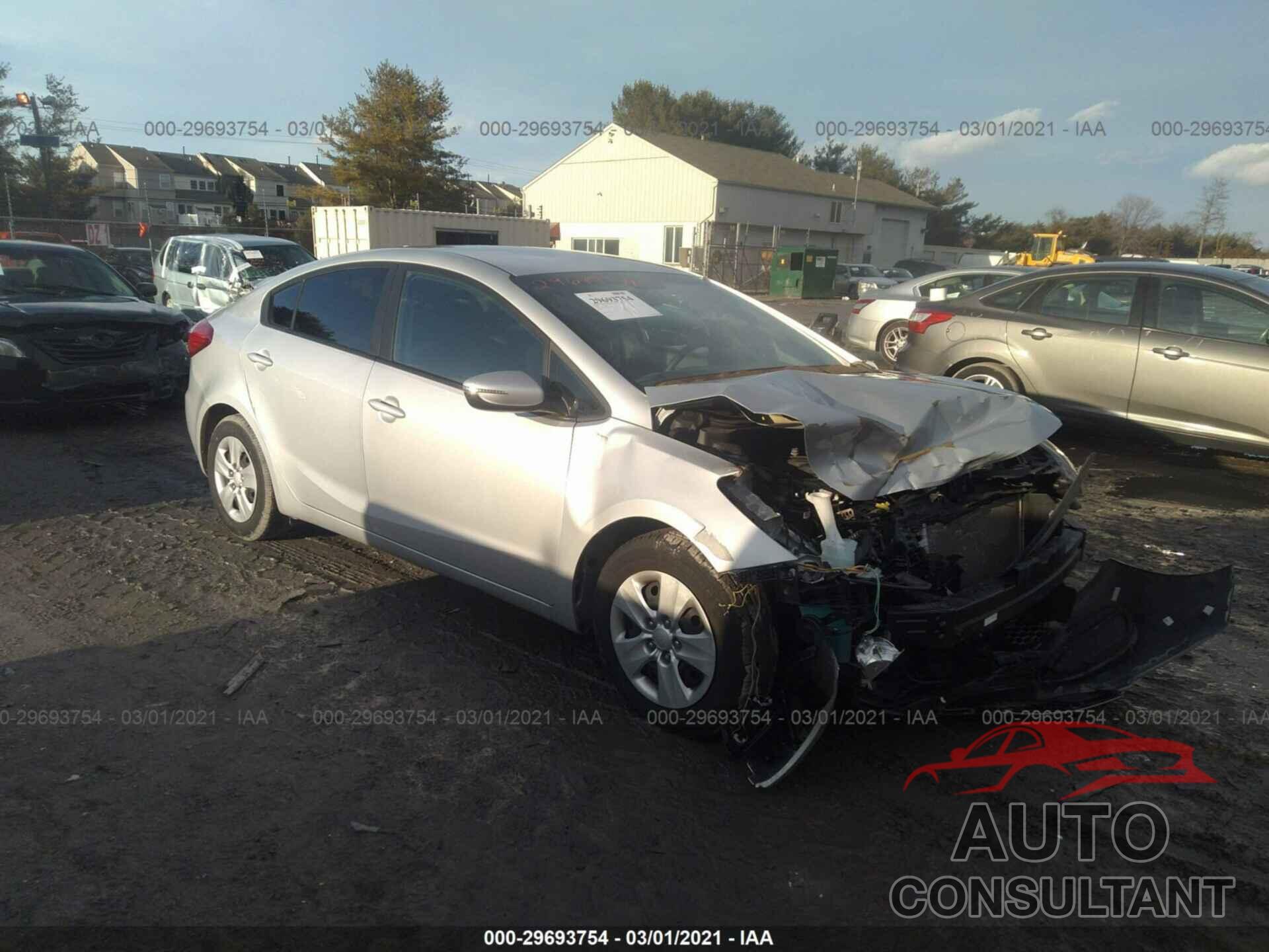 KIA FORTE 2016 - KNAFX4A64G5610364
