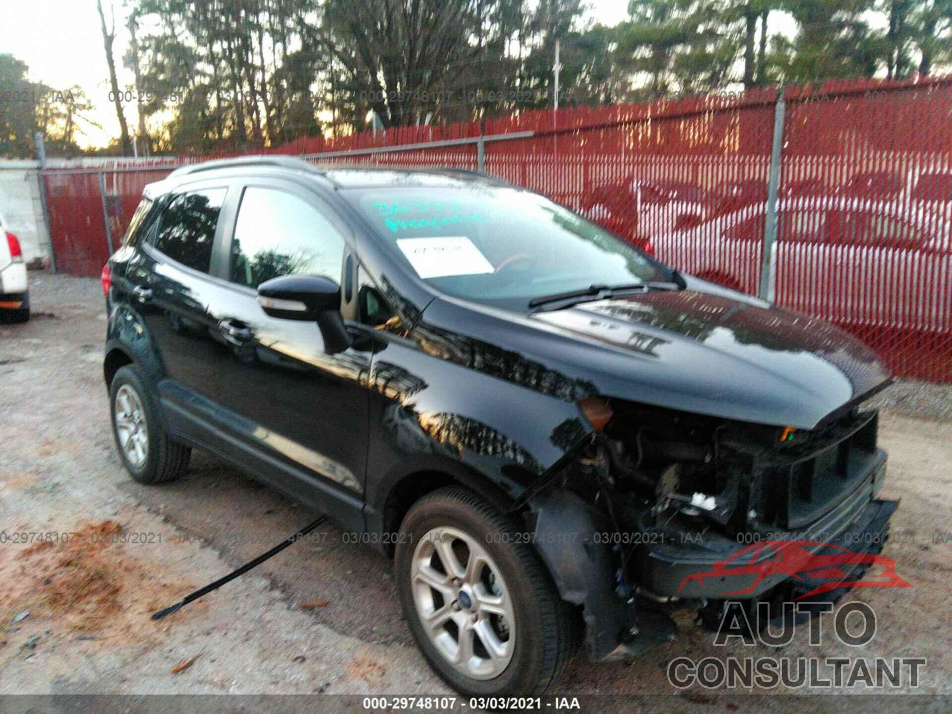 FORD ECOSPORT 2019 - MAJ3S2GE2KC273517