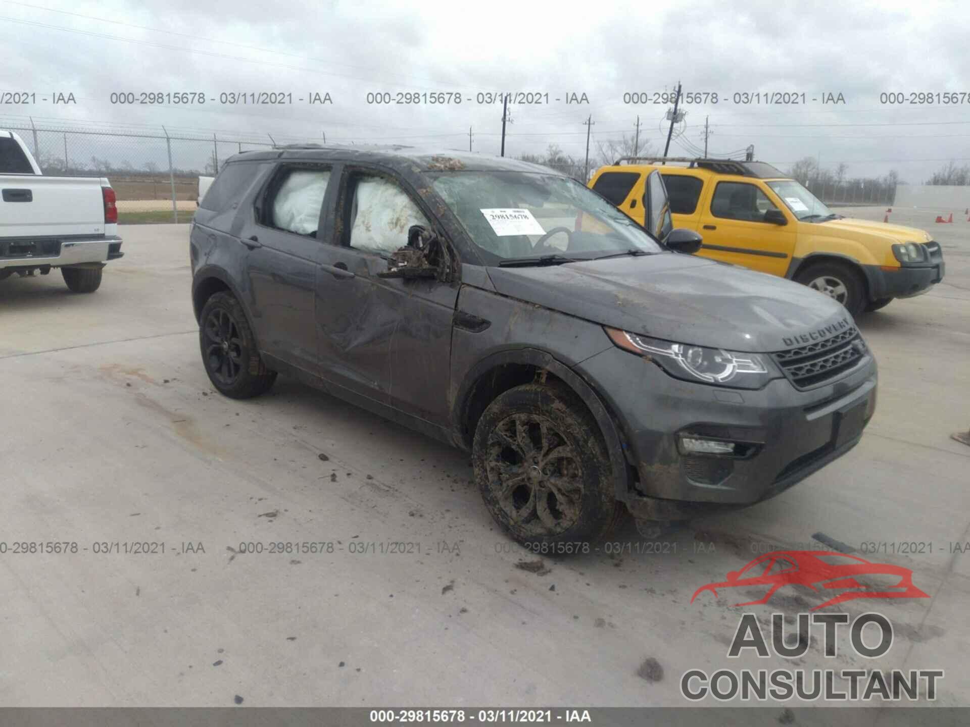 LAND ROVER DISCOVERY SPORT 2016 - SALCR2BG4GH587994