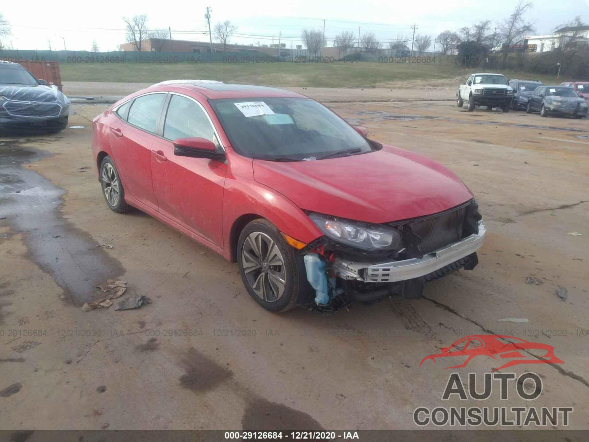 HONDA CIVIC SEDAN 2016 - 2HGFC1F39GH654656