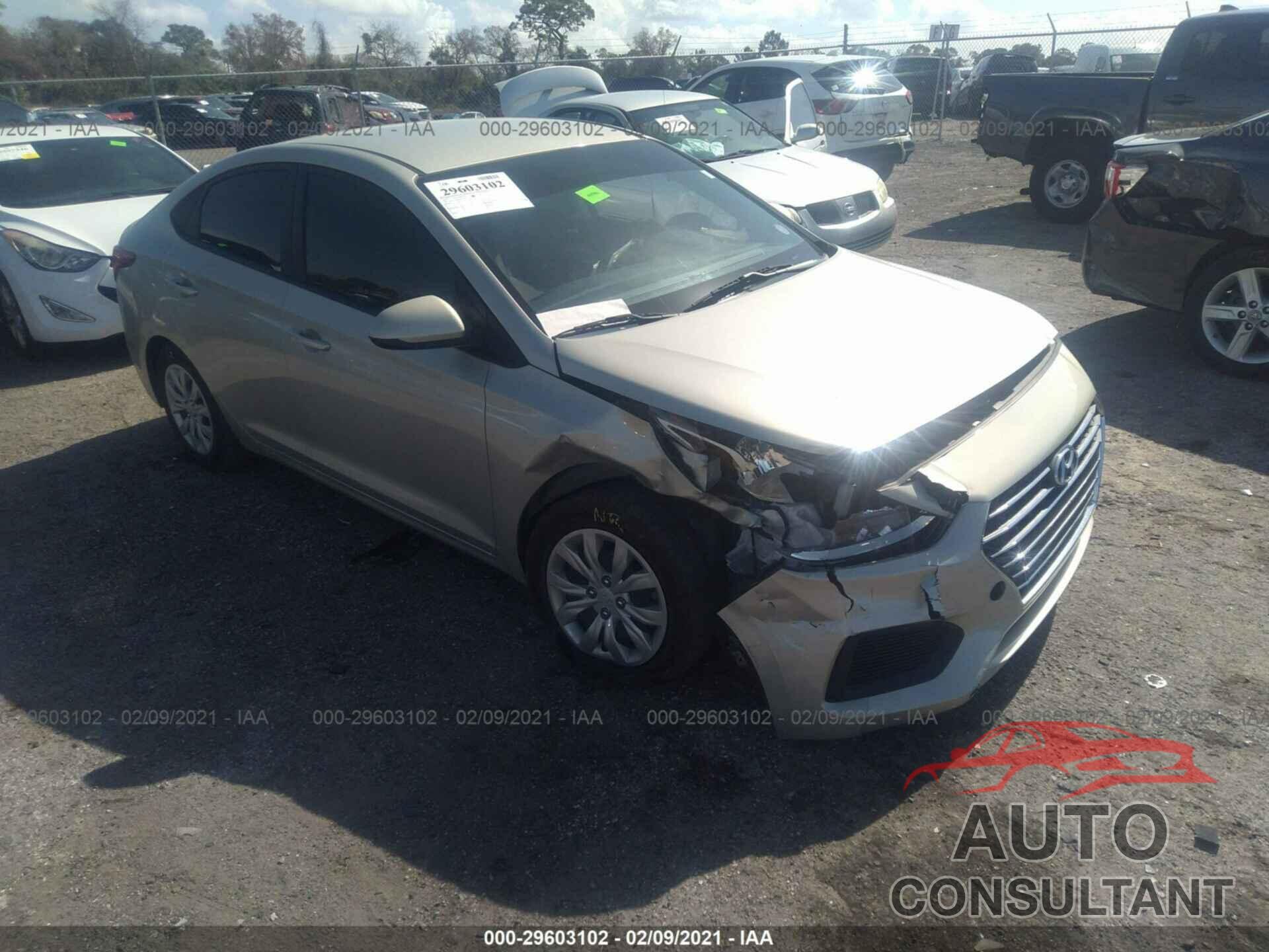 HYUNDAI ACCENT 2019 - 3KPC24A36KE077408