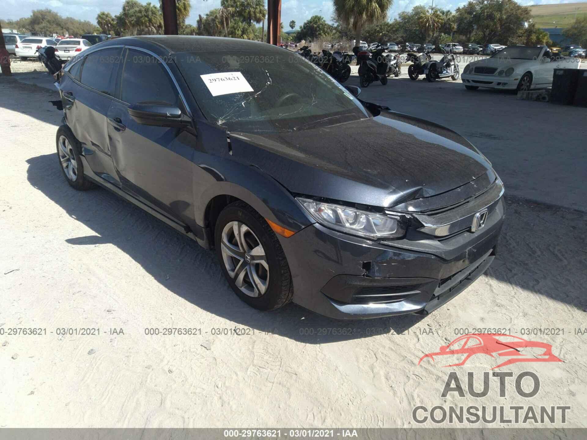 HONDA CIVIC SEDAN 2016 - 19XFC2F52GE229023