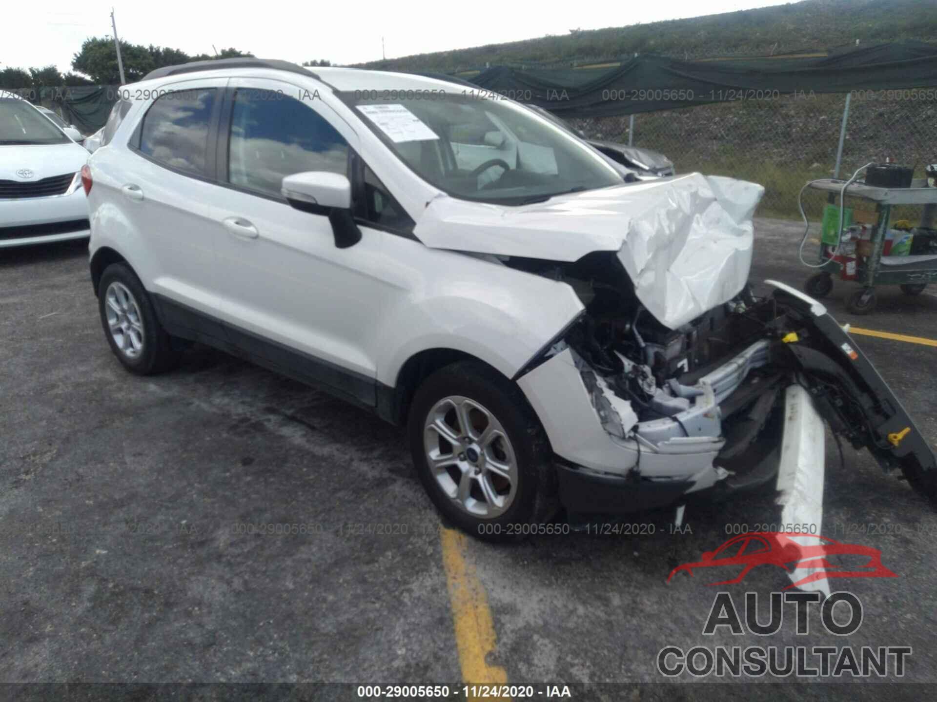 FORD ECOSPORT 2018 - MAJ3P1TE5JC222318