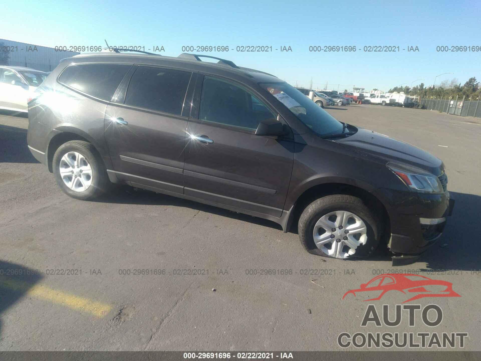 CHEVROLET TRAVERSE 2016 - 1GNKRFKD6GJ307217
