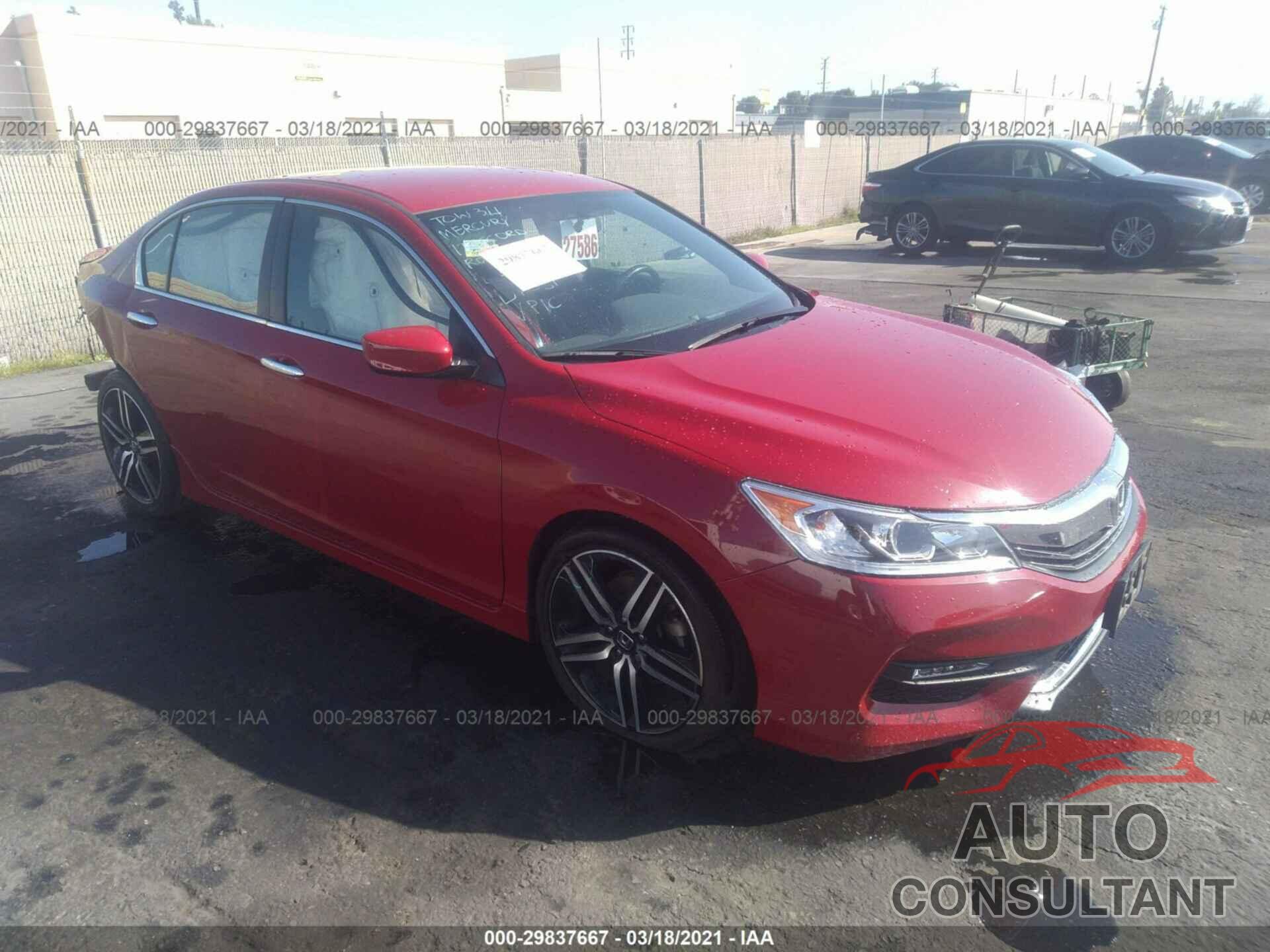 HONDA ACCORD SEDAN 2017 - 1HGCR2F54HA296908