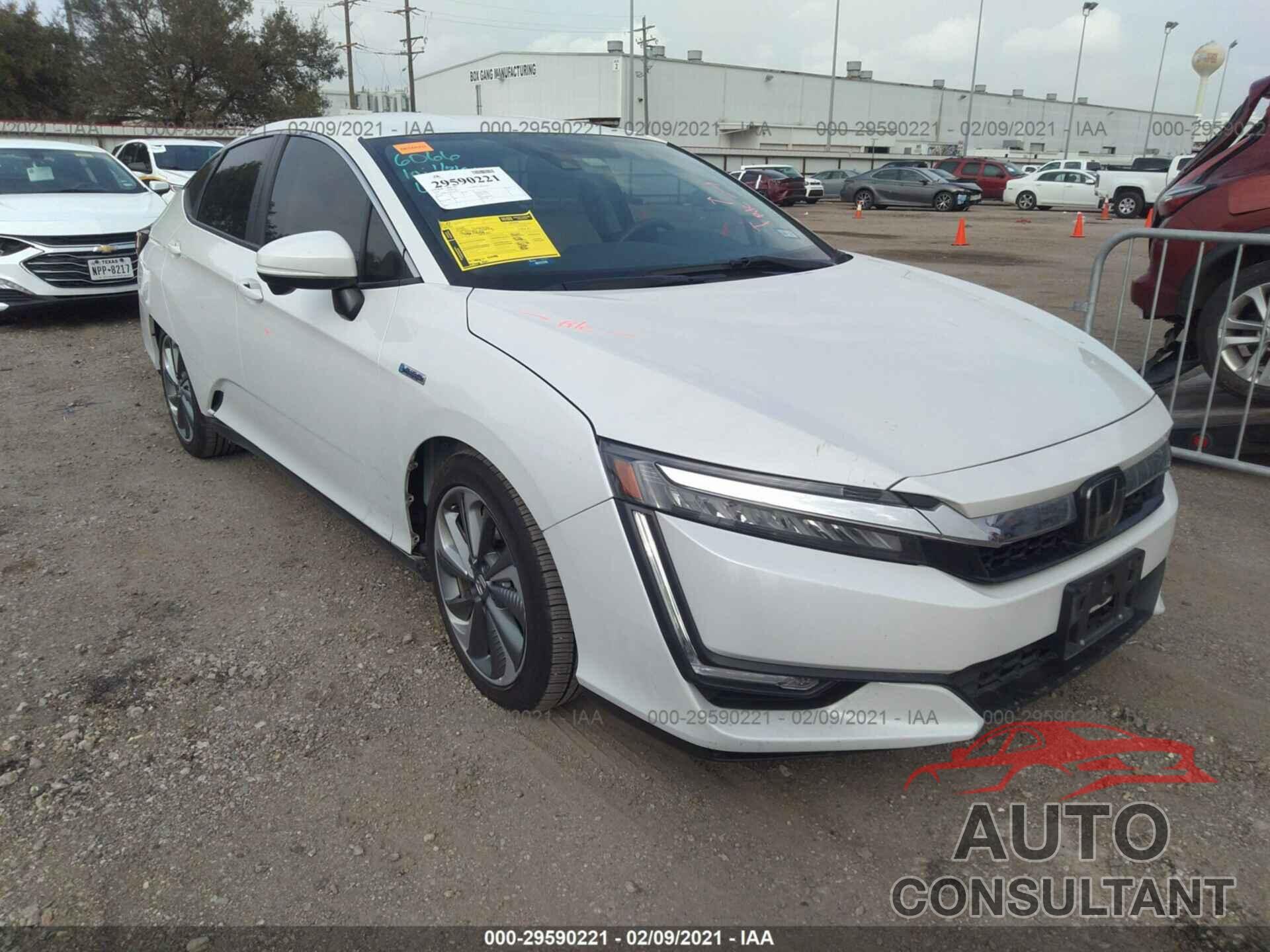 HONDA CLARITY PLUG-IN HYBRID 2018 - JHMZC5F16JC014561