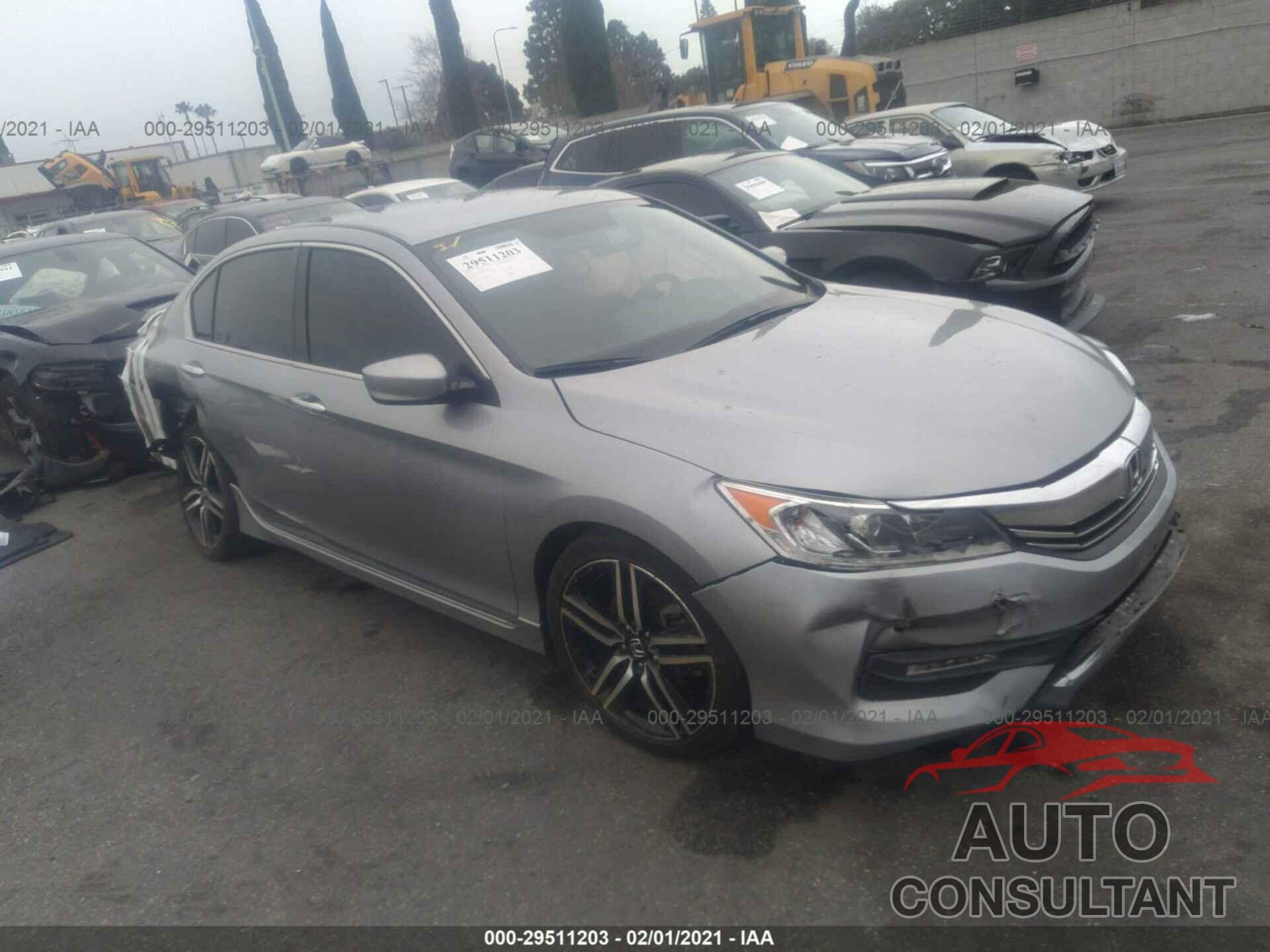 HONDA ACCORD SEDAN 2017 - 1HGCR2F51HA293836