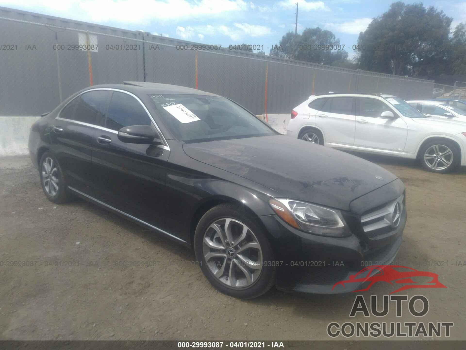 MERCEDES-BENZ C-CLASS 2018 - 55SWF4JB9JU260222