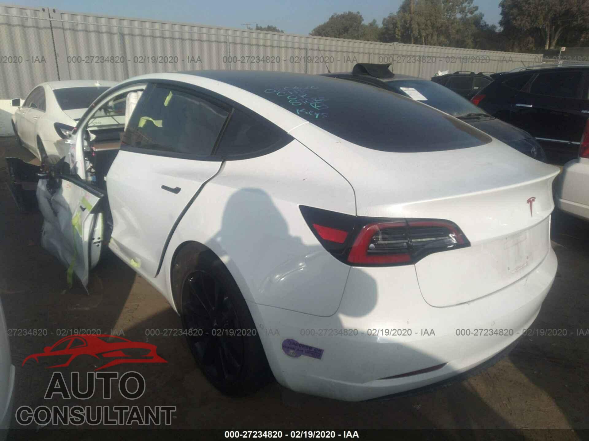 TESLA MODEL 3 2018 - 5YJ3E1EA2JF060189