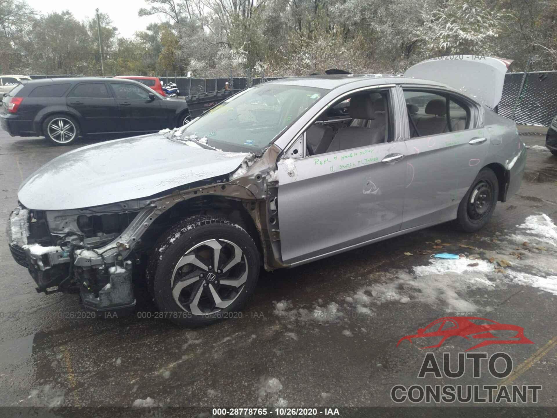 HONDA ACCORD SEDAN 2016 - 1HGCR2F8XGA089741