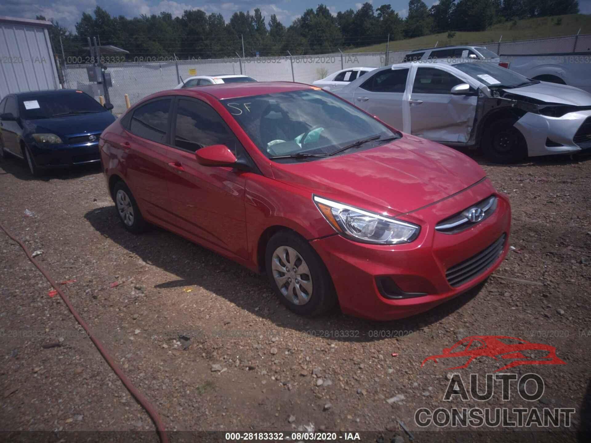 HYUNDAI ACCENT 2017 - KMHCT4AE3HU247728