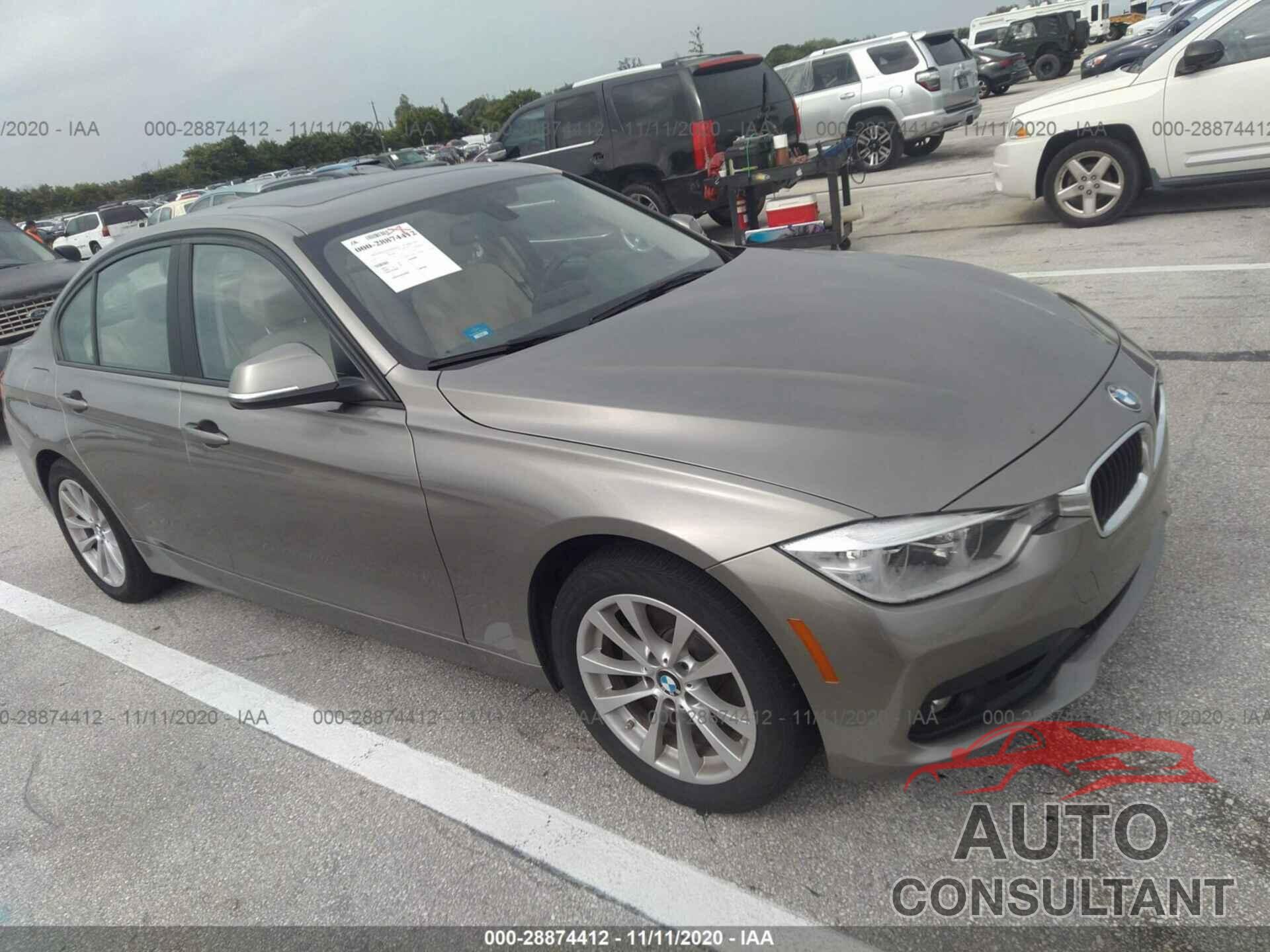 BMW 3 SERIES 2018 - WBA8A9C54JAH12857