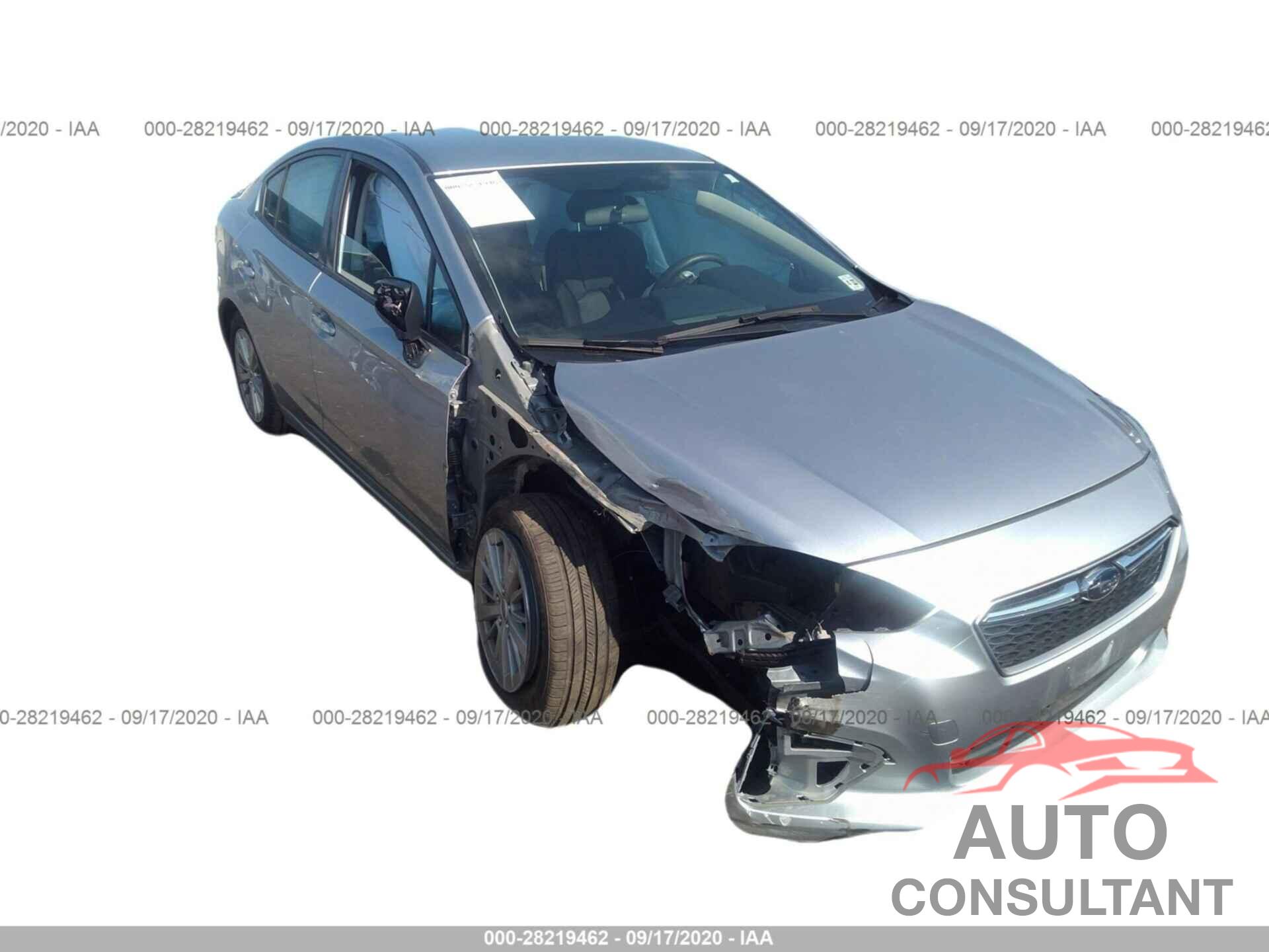 SUBARU IMPREZA 2017 - 4S3GKAB62H3616728