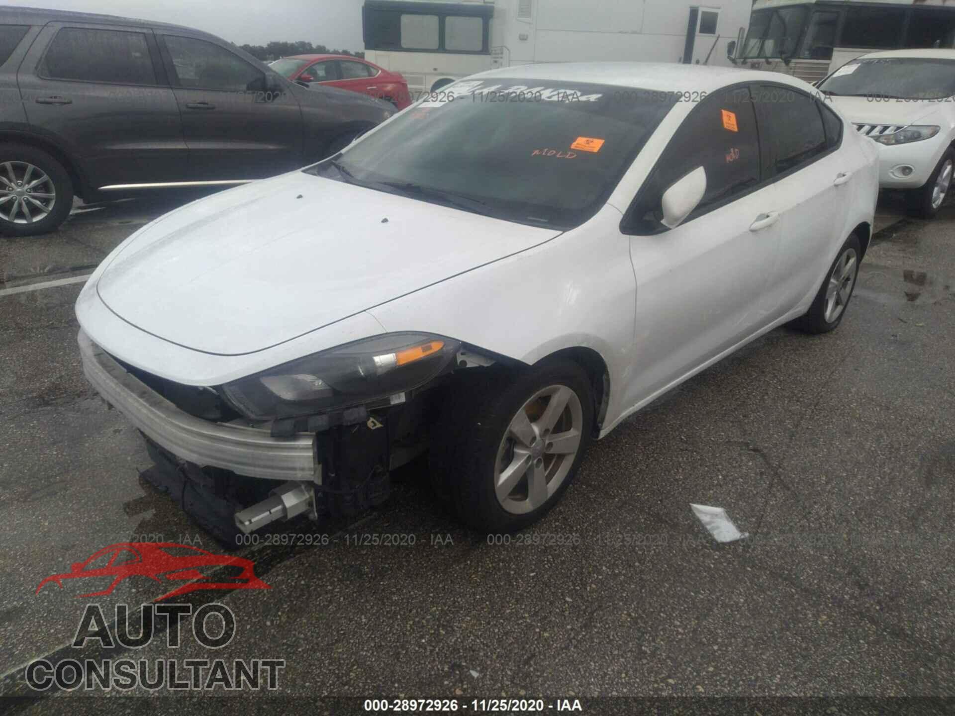 DODGE DART 2016 - 1C3CDFBB6GD577285