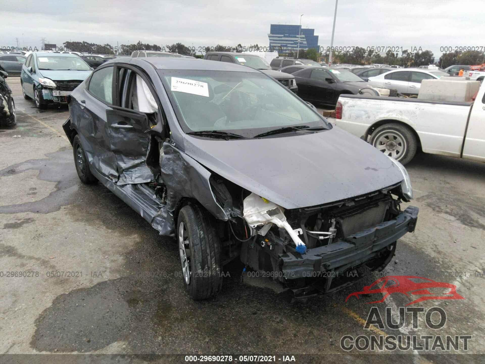 HYUNDAI ACCENT 2017 - KMHCT4AE9HU273671