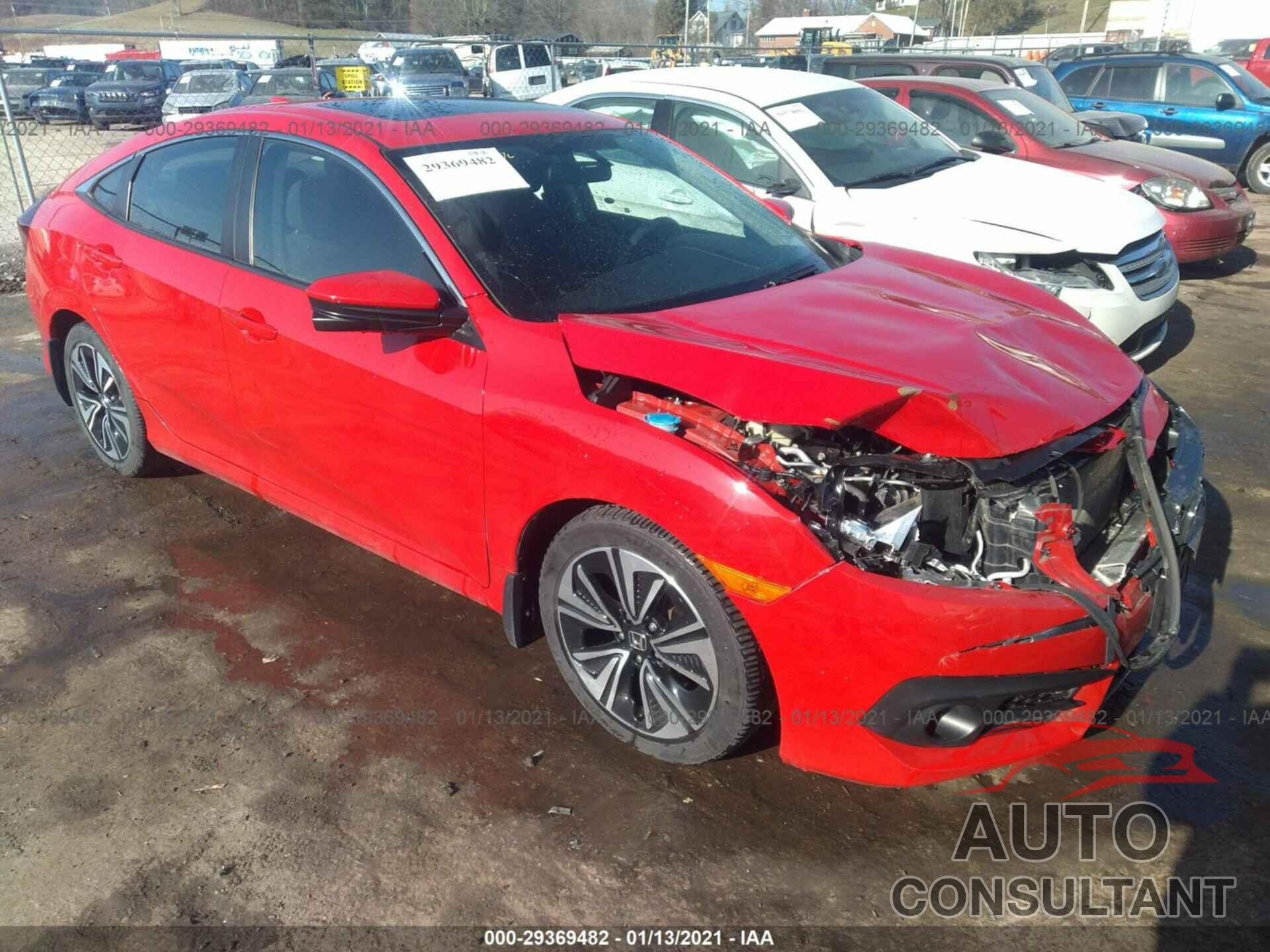 HONDA CIVIC SEDAN 2016 - 2HGFC1F38GH654437