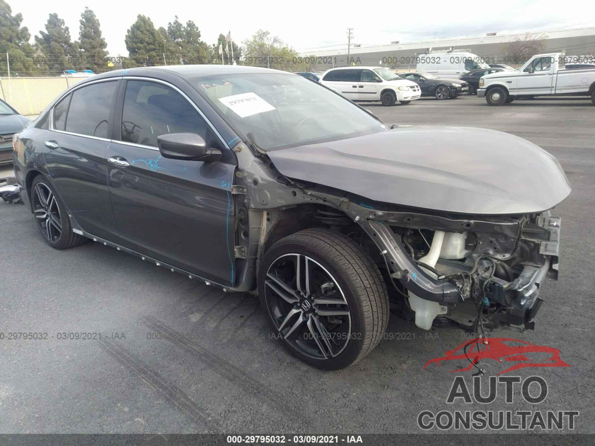 HONDA ACCORD SEDAN 2017 - 1HGCR2F5XHA303554