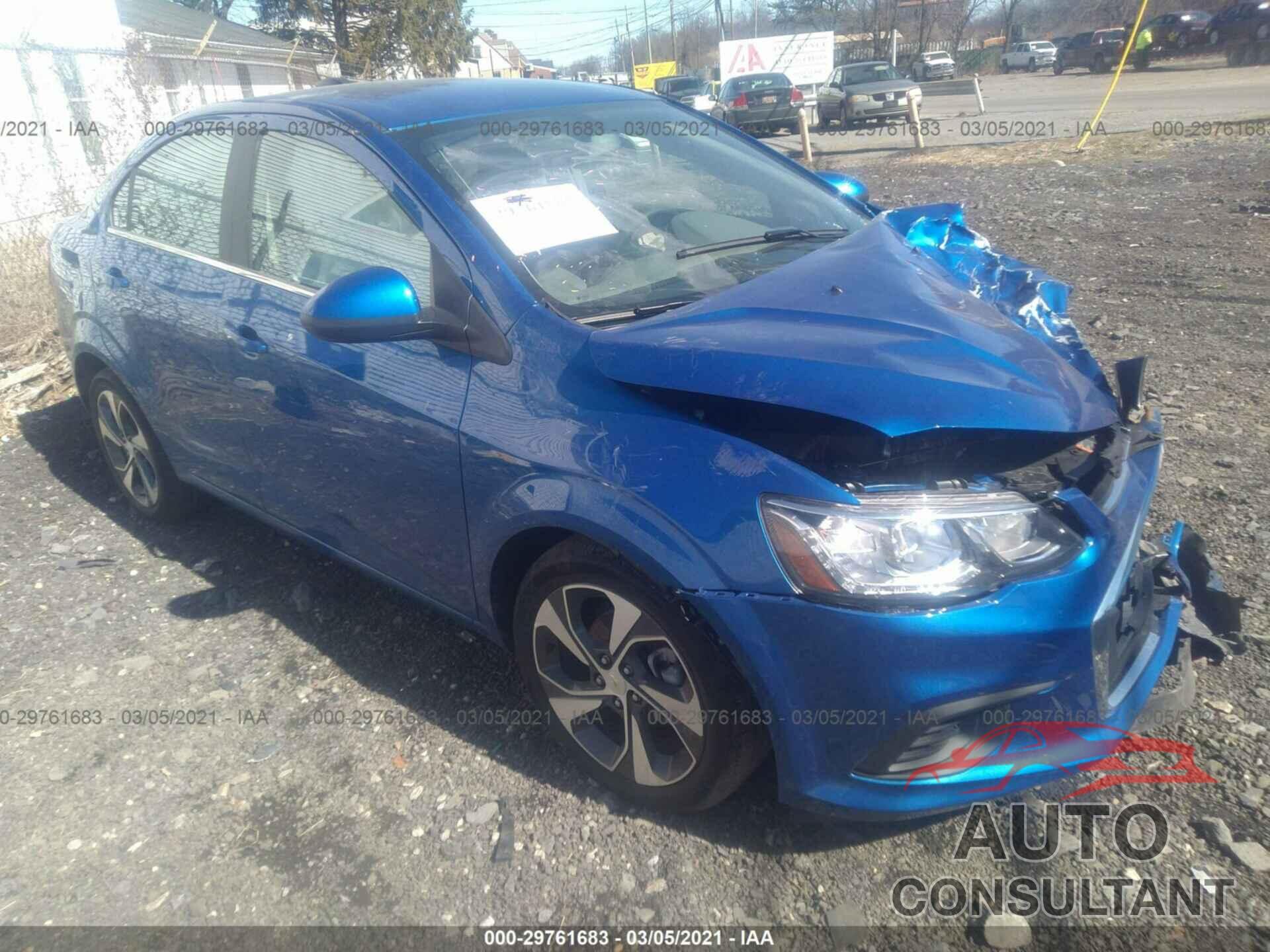 CHEVROLET SONIC 2020 - 1G1JD5SB4L4140661