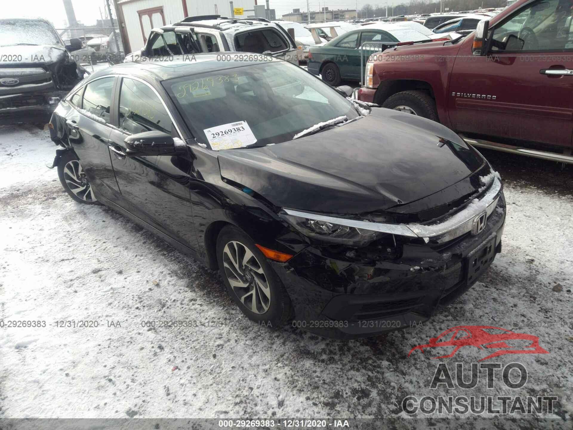 HONDA CIVIC SEDAN 2018 - 2HGFC2F74JH518709