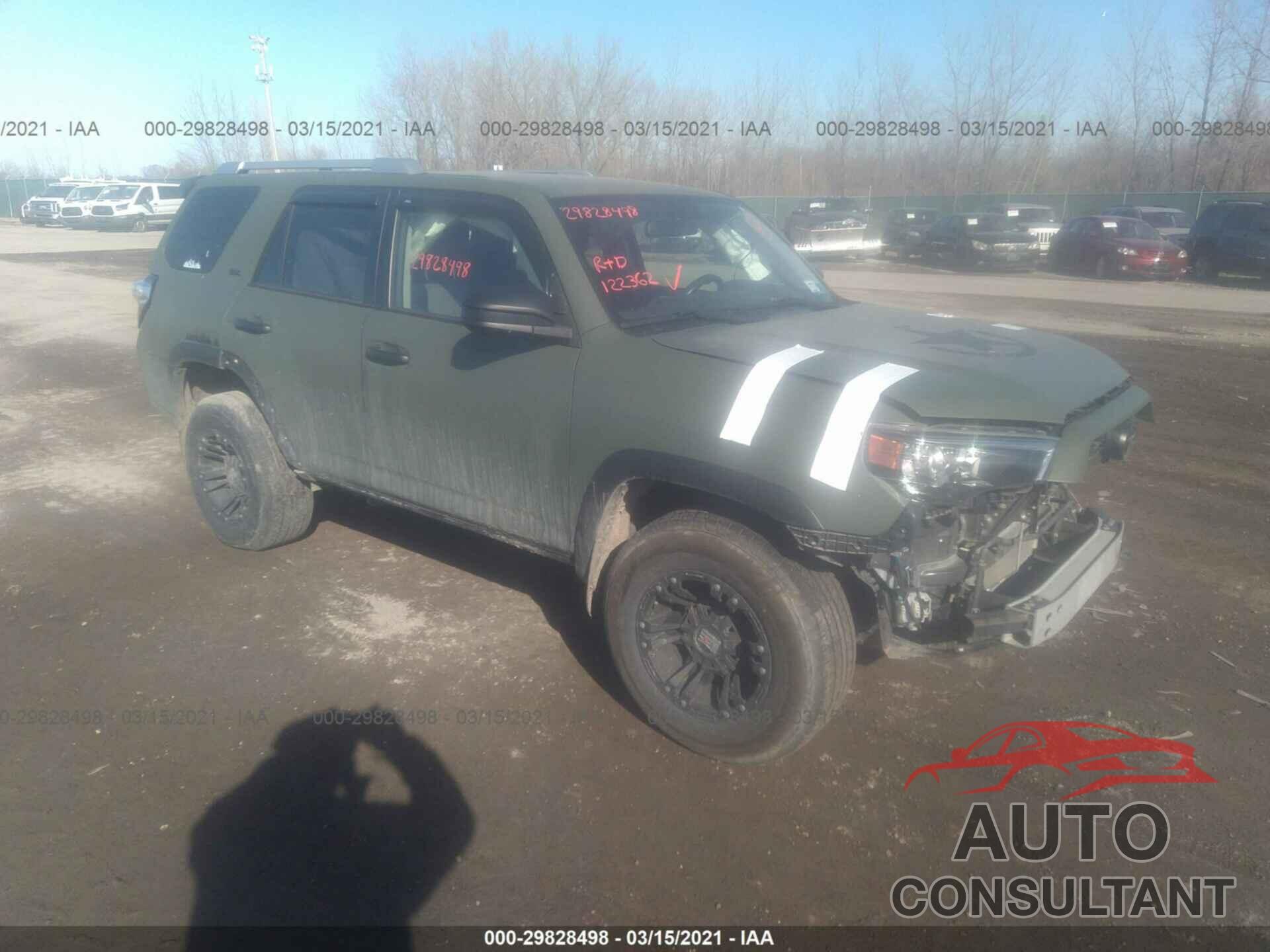 TOYOTA 4RUNNER 2016 - JTEZU5JR3G5112032