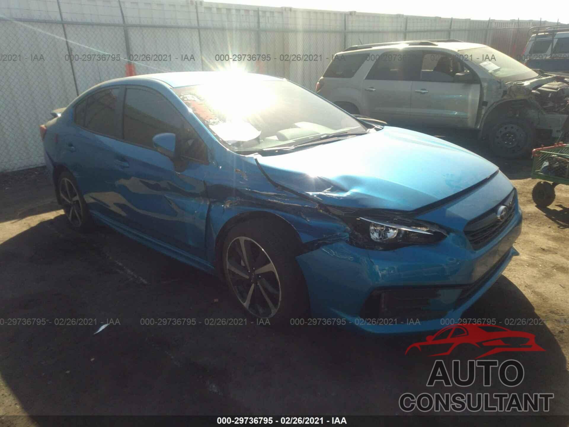 SUBARU IMPREZA 2020 - 4S3GKAL6XL3612532