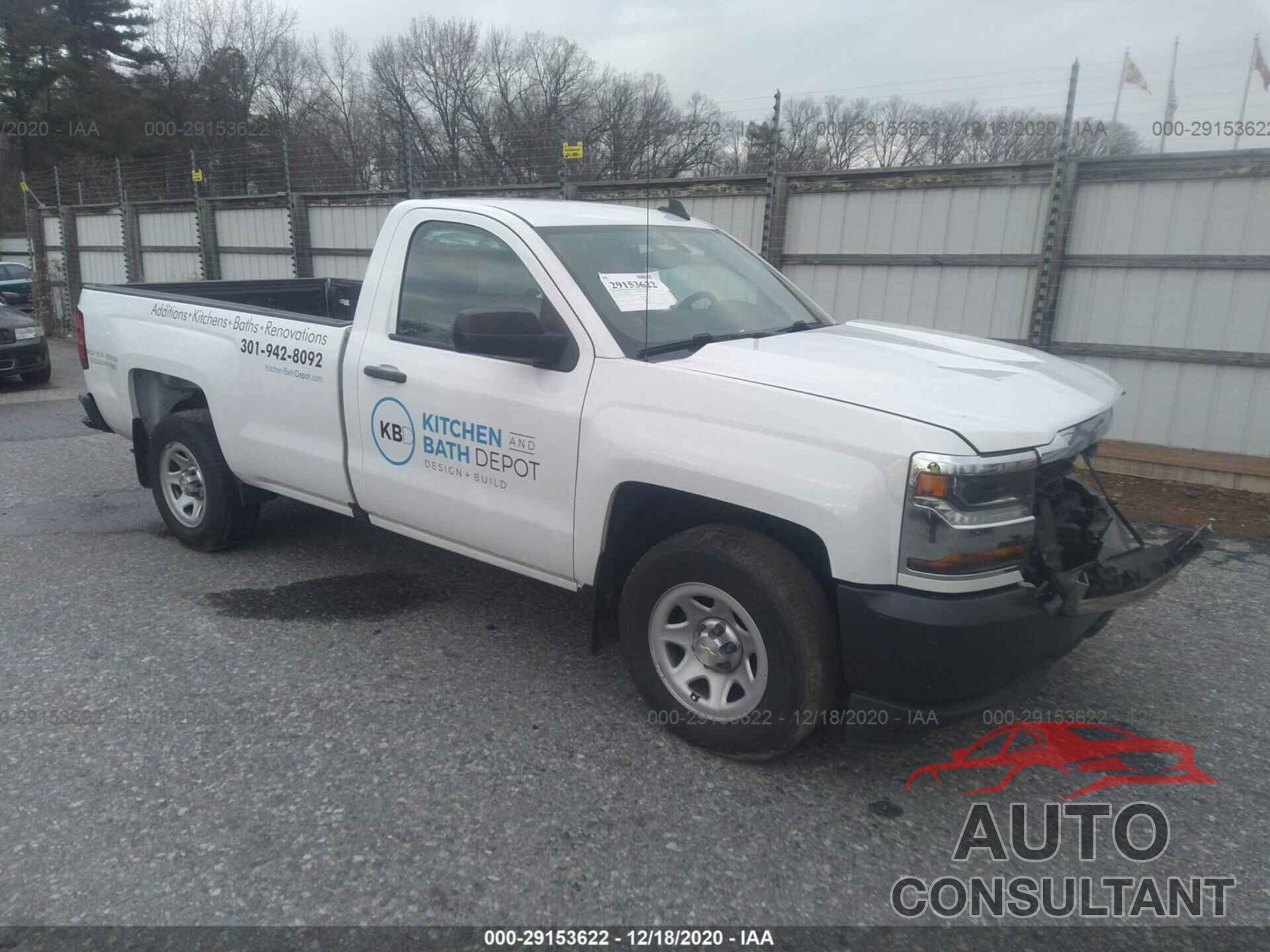CHEVROLET SILVERADO 1500 2016 - 1GCNCNEH6GZ274656
