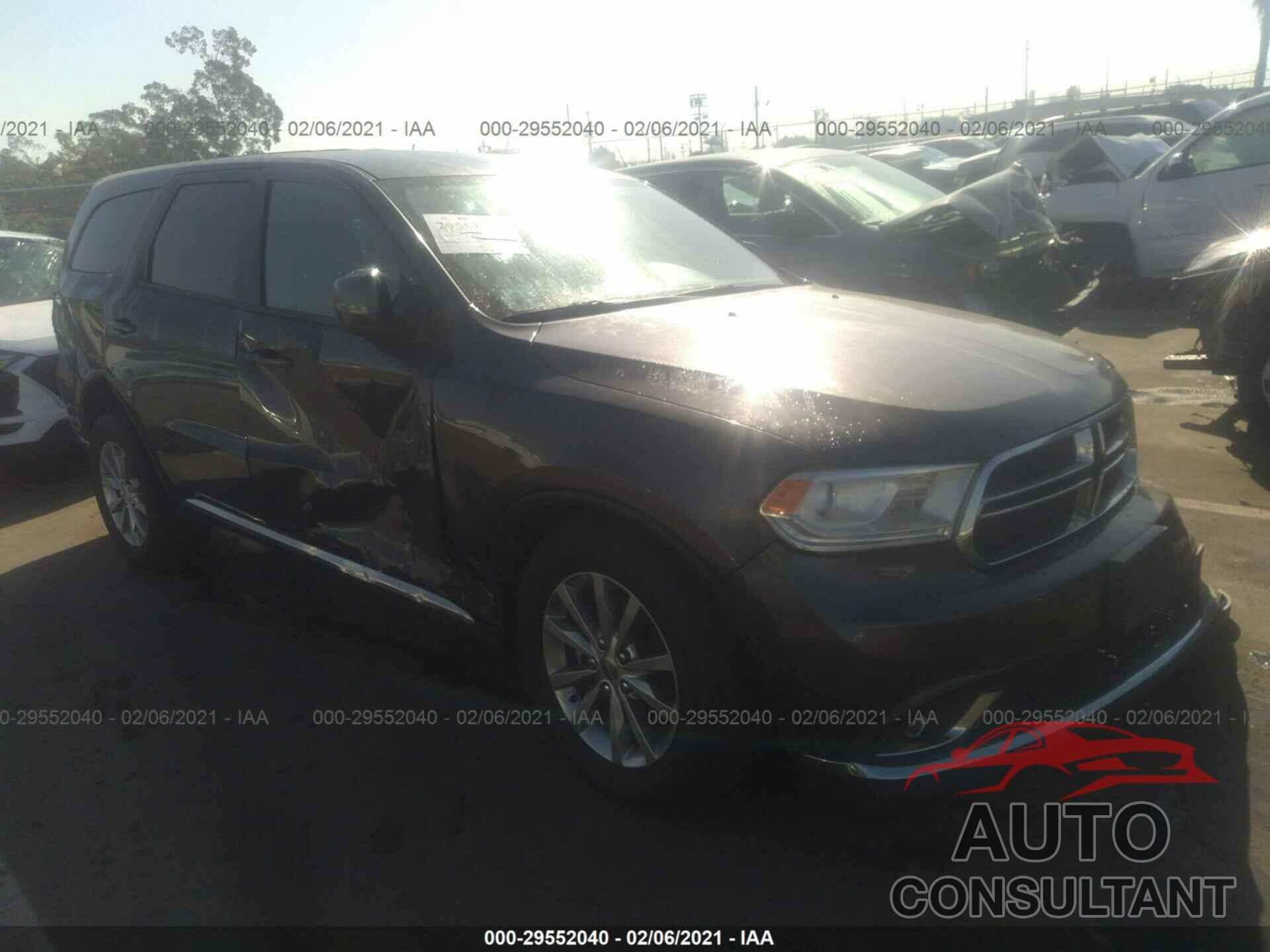 DODGE DURANGO 2017 - 1C4RDJAG9HC897276
