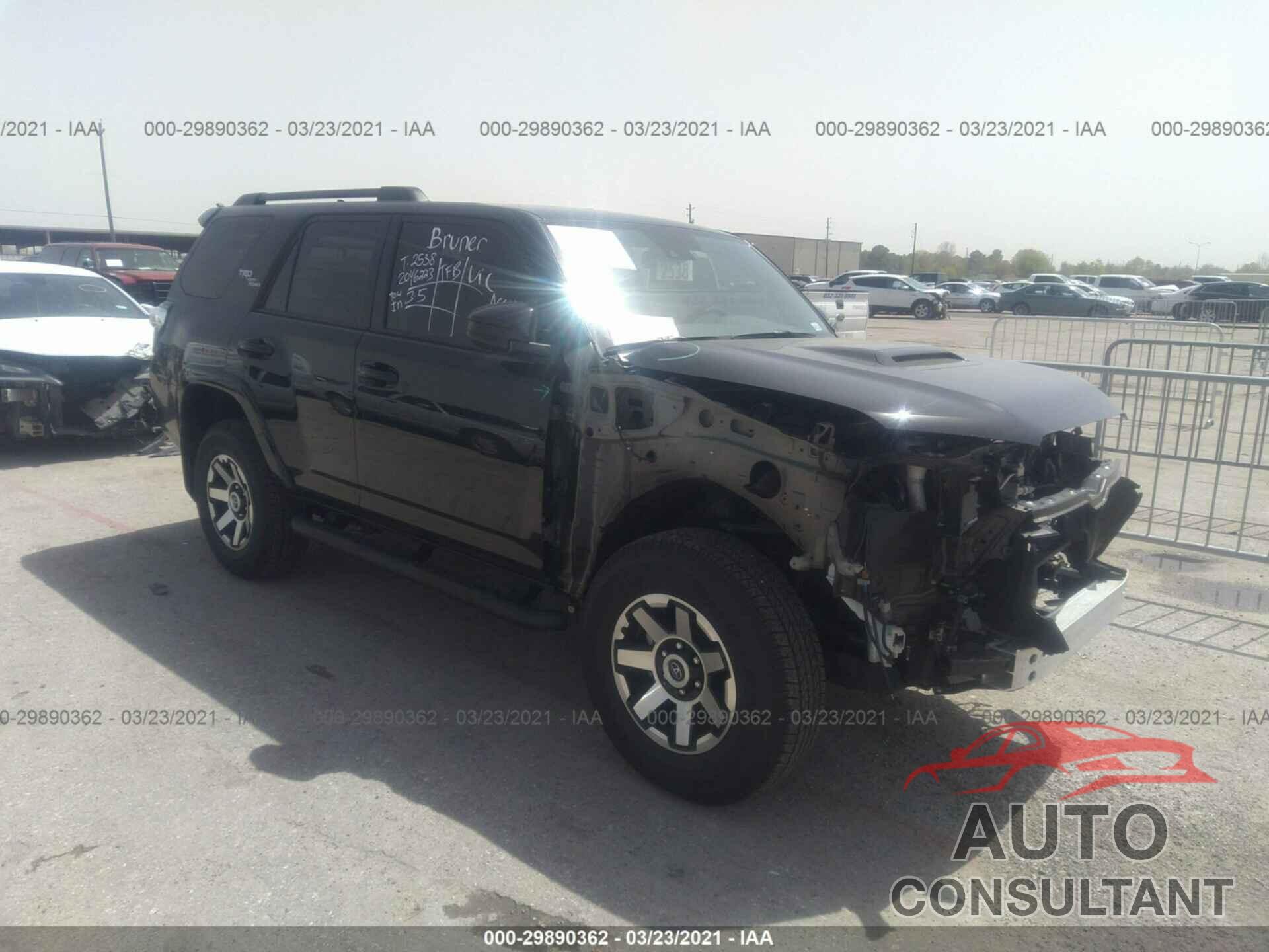 TOYOTA 4RUNNER 2020 - JTEBU5JR6L5750528