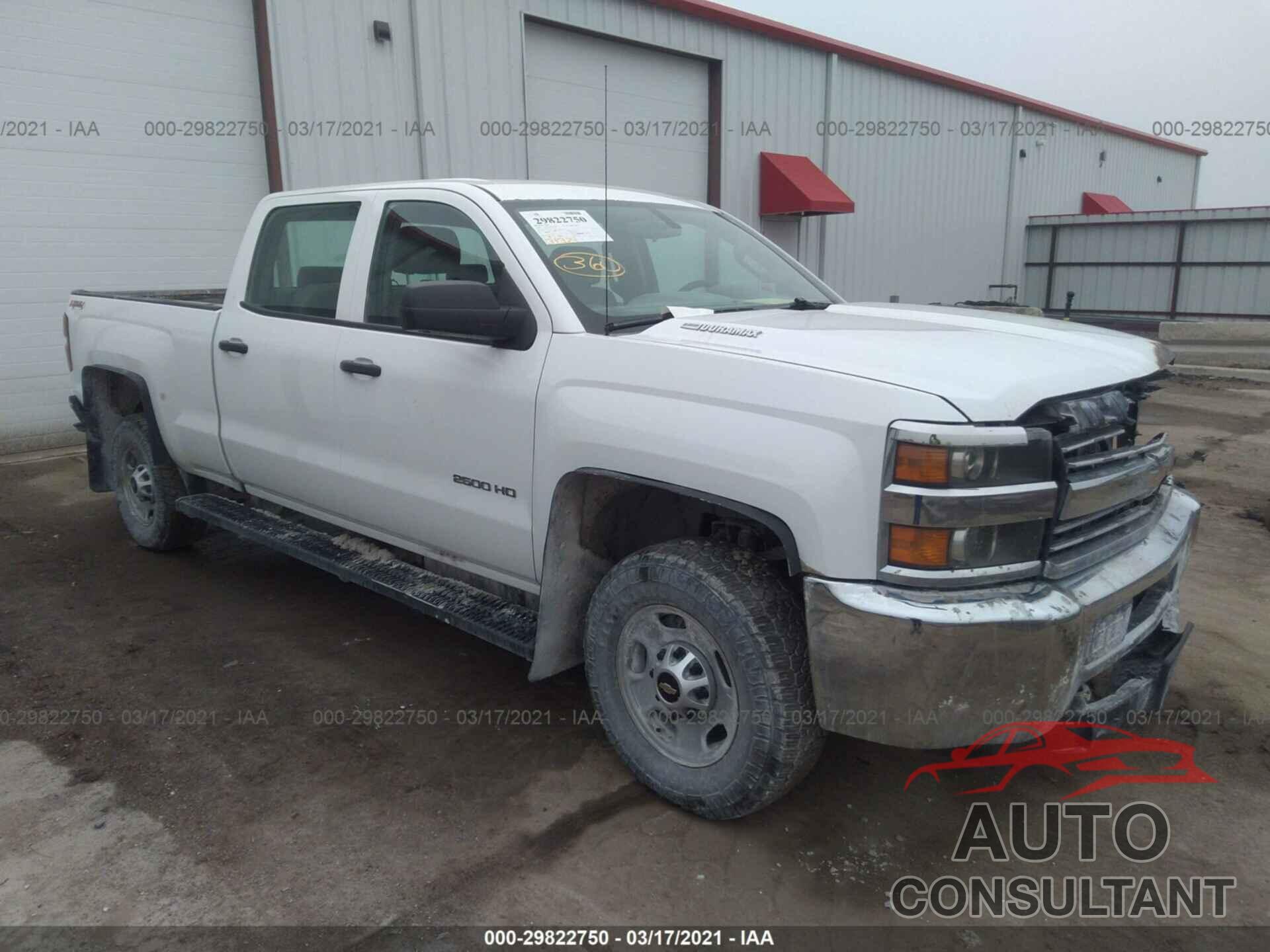 CHEVROLET SILVERADO 2500HD 2016 - 1GC1KUE86GF192729