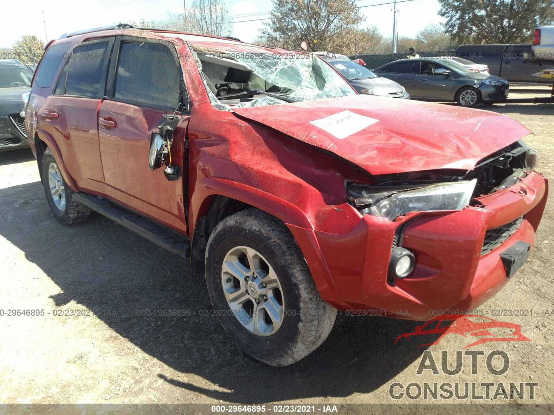 TOYOTA 4RUNNER 2017 - JTEZU5JR7H5151854