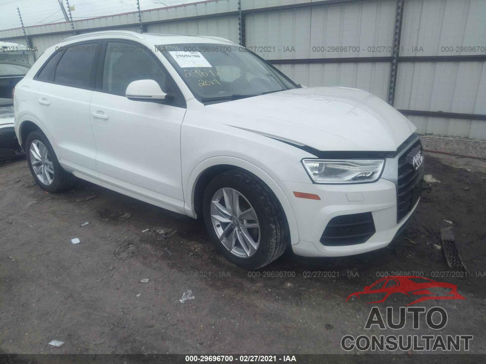 AUDI Q3 2017 - WA1BCCFS9HR015673