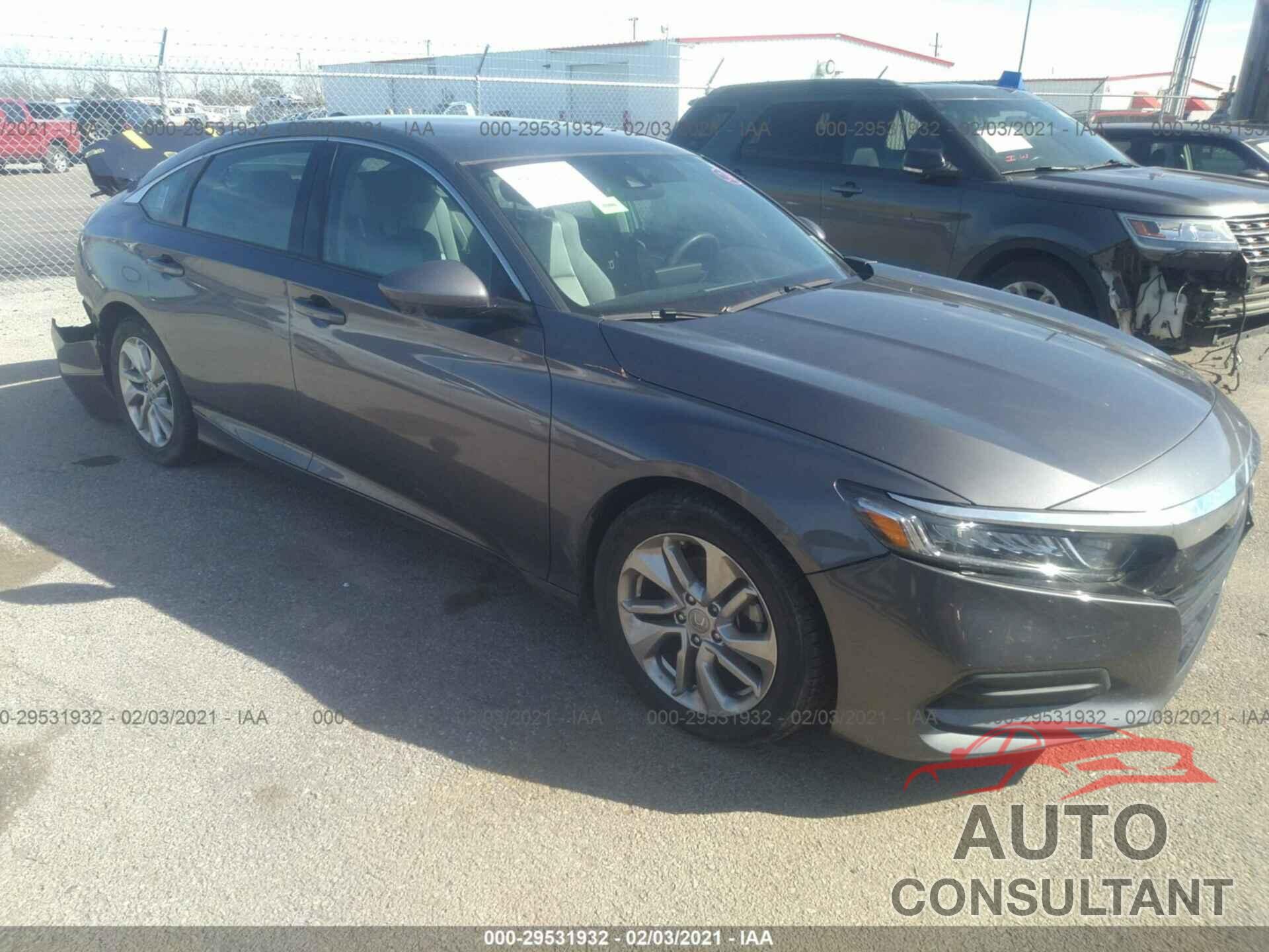 HONDA ACCORD SEDAN 2018 - 1HGCV1F1XJA258351