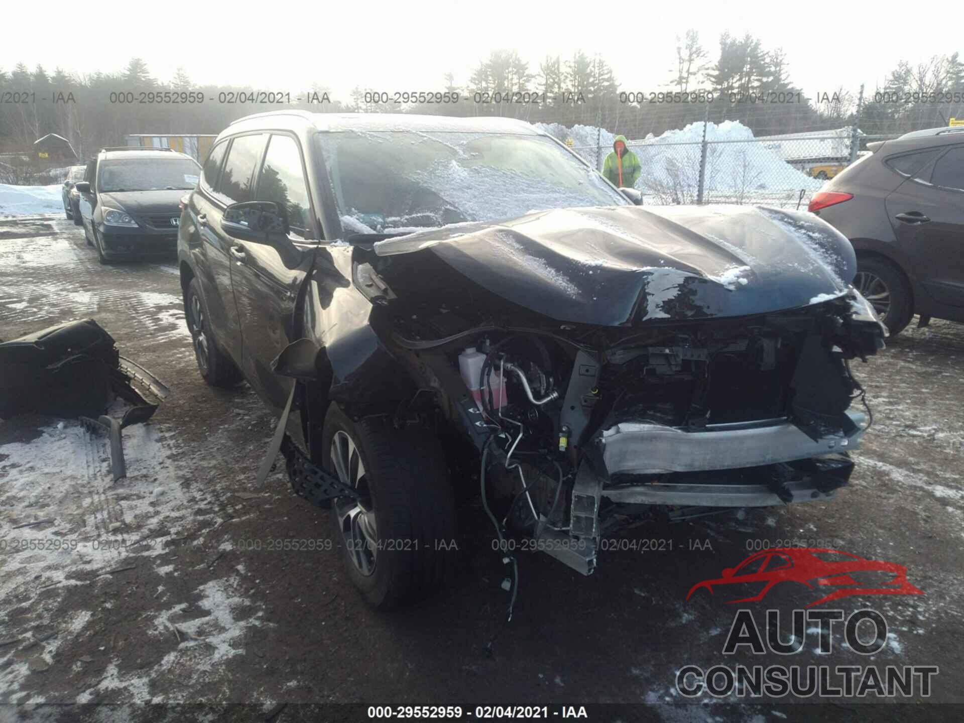 TOYOTA HIGHLANDER 2020 - 5TDGZRBHXLS029468