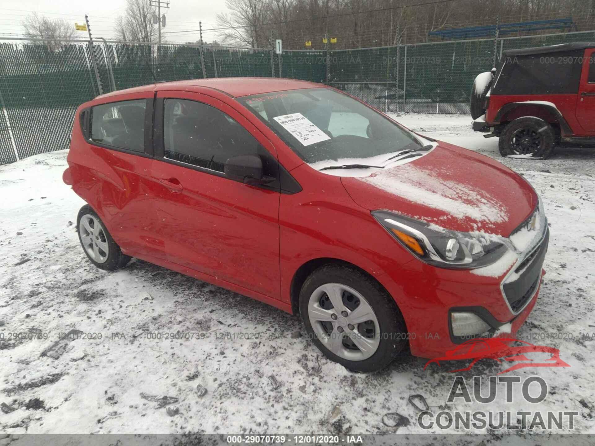 CHEVROLET SPARK 2020 - KL8CB6SA3LC422758