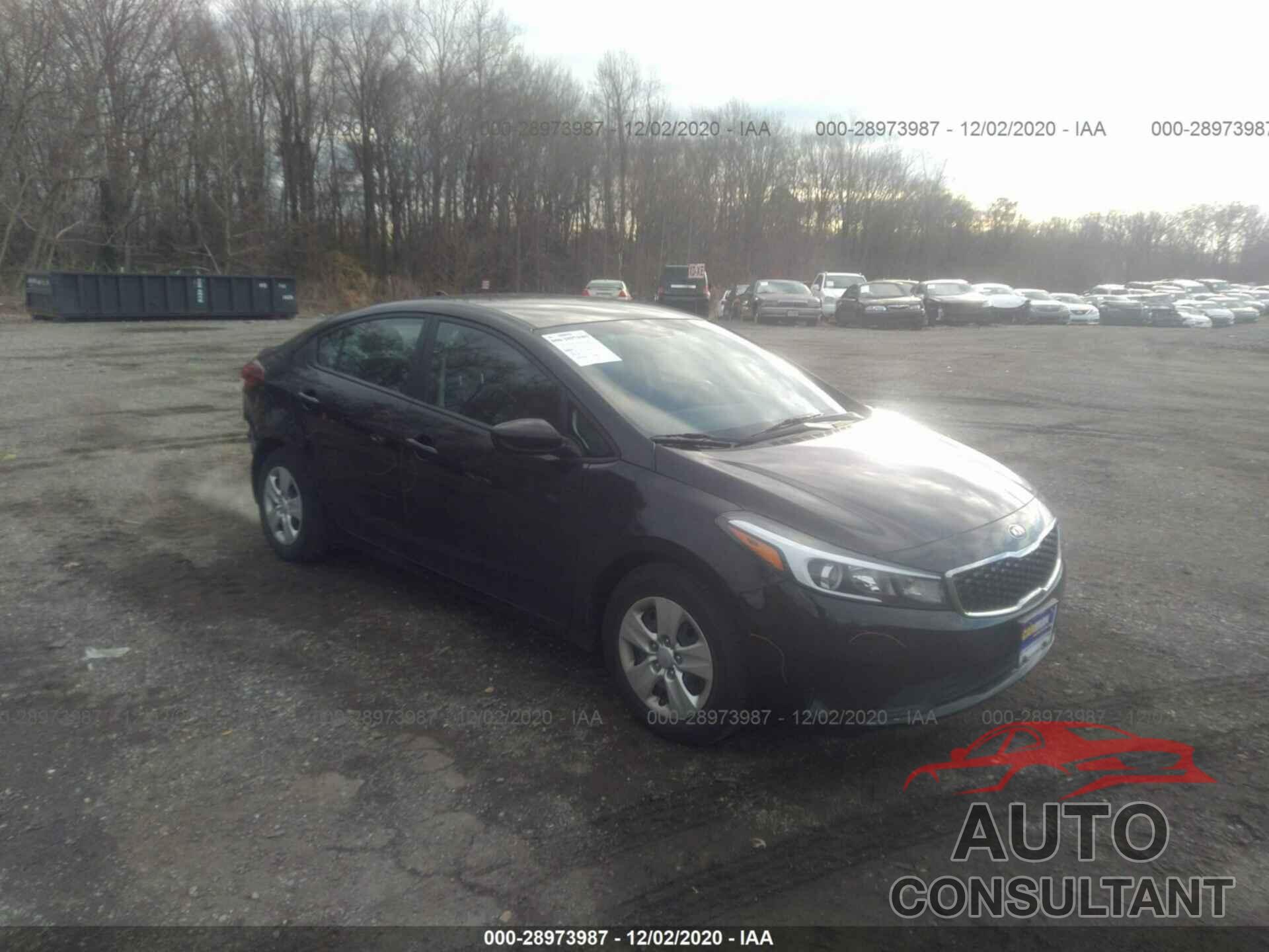KIA FORTE 2017 - 3KPFL4A78HE029219