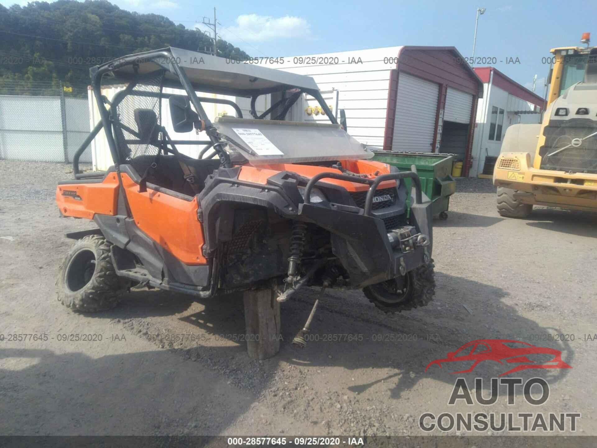 HONDA SXS1000 2016 - 1HFVE04A6G4002743